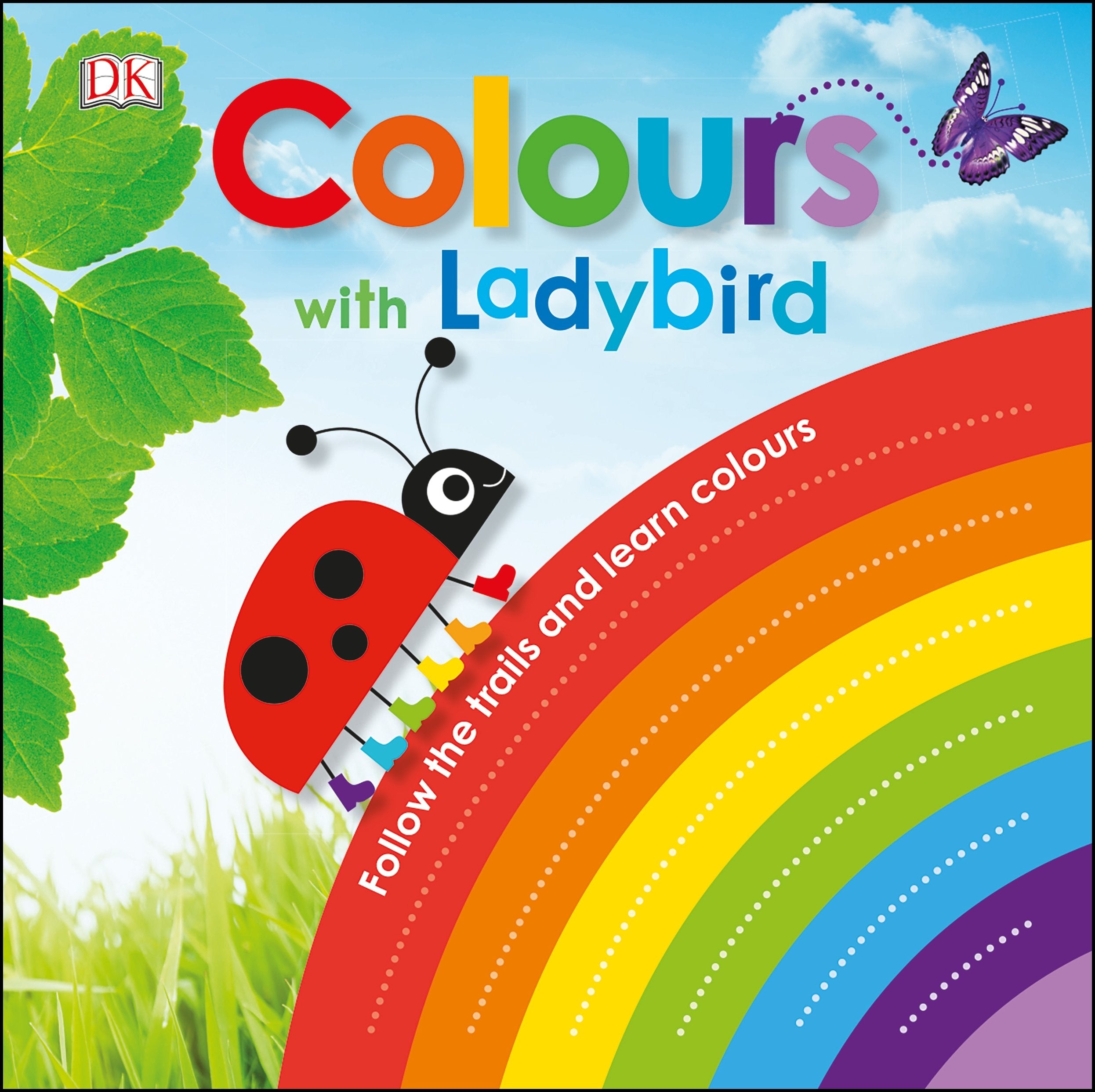 Colours with a Ladybird: Follow the Trails and Learn Colours (Learn with a Ladybird) book