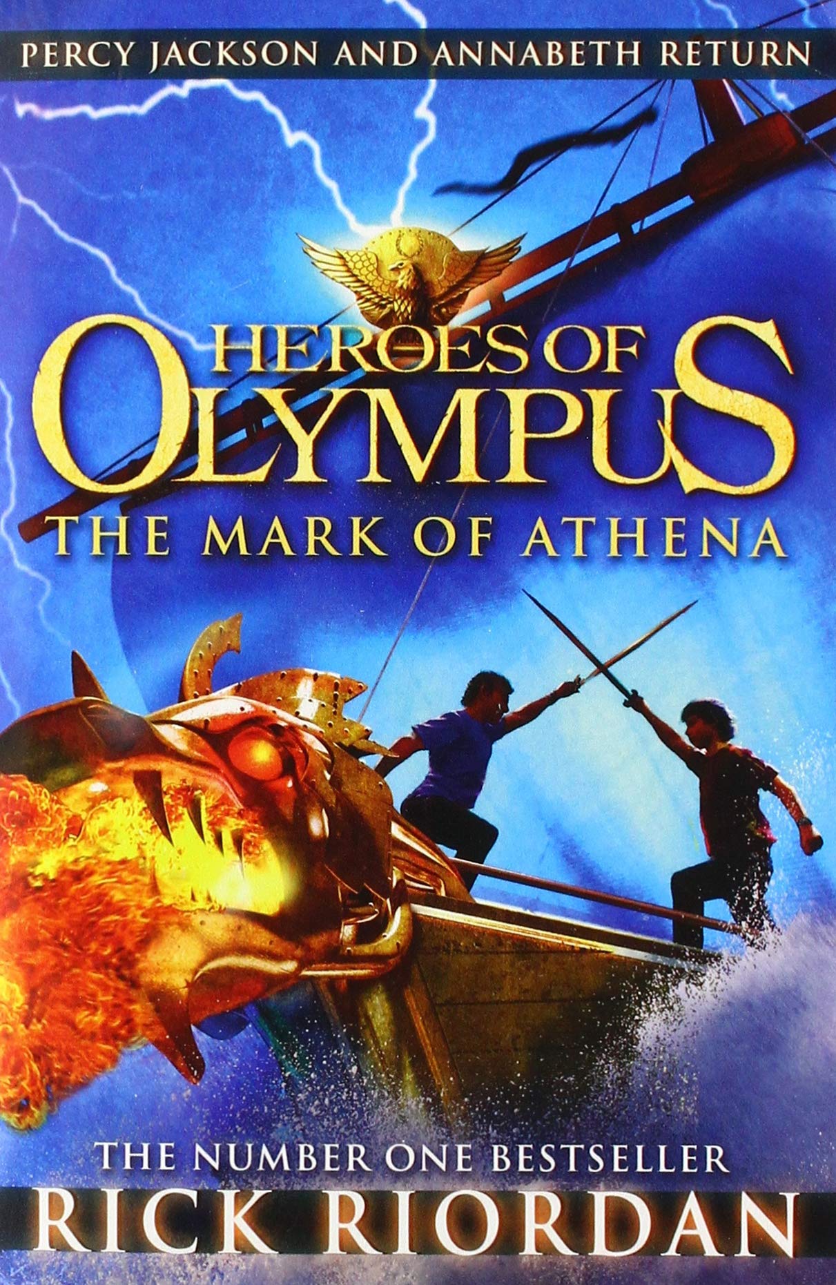 The Mark of Athena (Heroes of Olympus Book 3) Novels & Short Stories