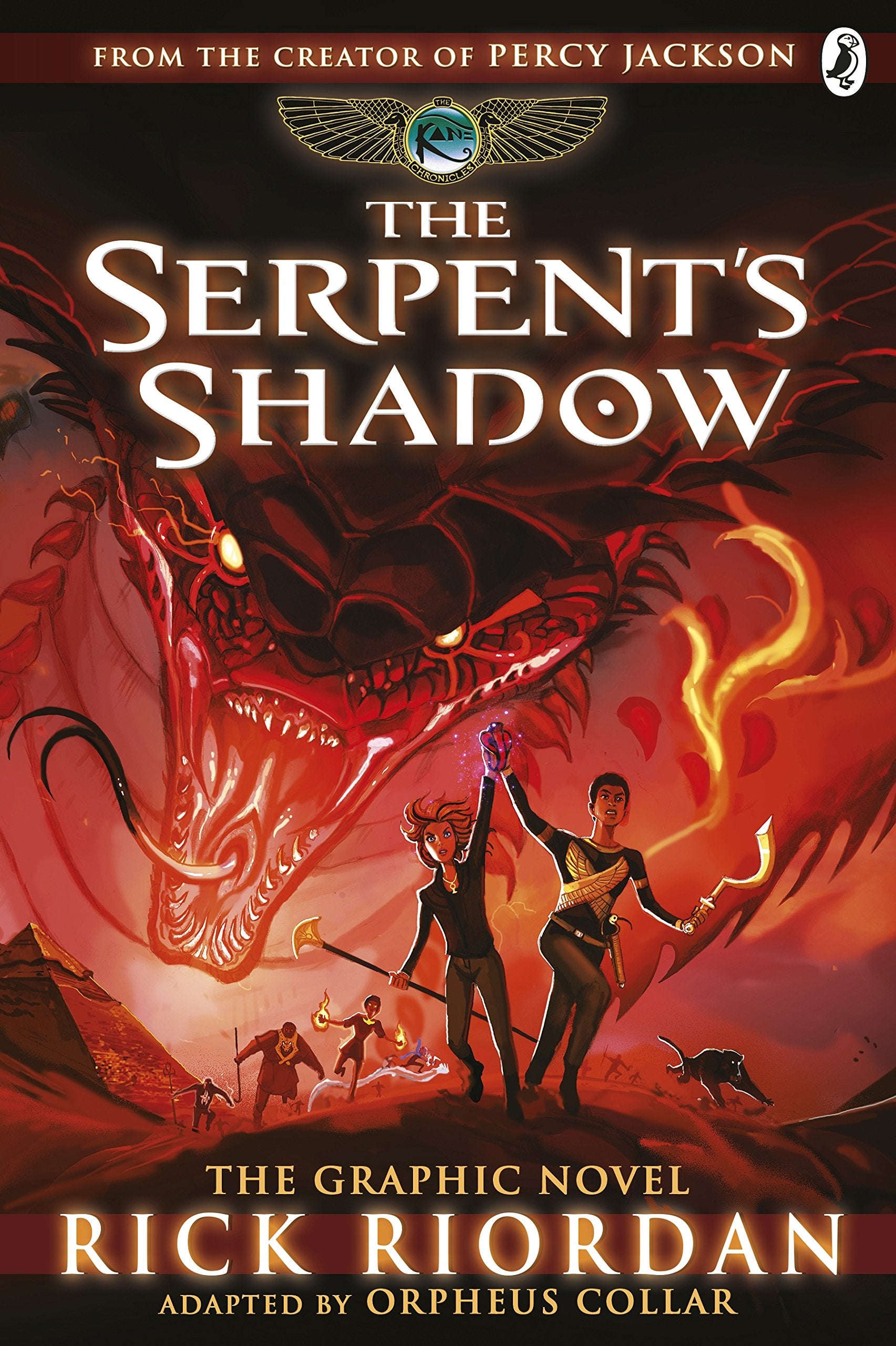 The Serpent's Shadow: The Graphic Novel (The Kane Chronicles Book 3) book