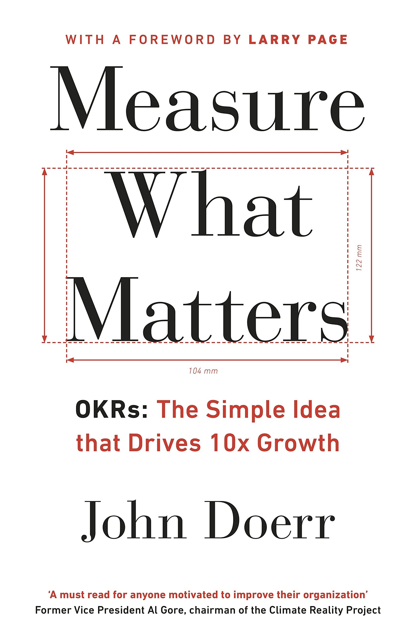 Measure What Matters Business, Finance & Career
