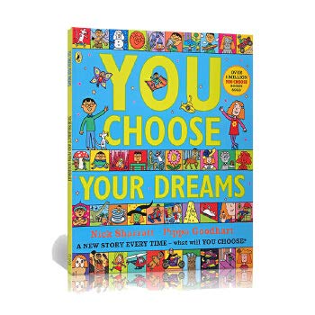 英文原版绘本 You Choose Your Dreams 超凡想象 大开本想象力培养 Nick Sharratt Books