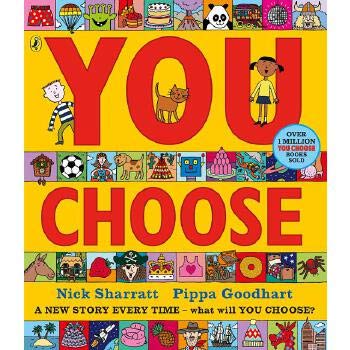 英文原版绘本 You Choose 尽情选择 大开本想象力培养Nick Sharratt book