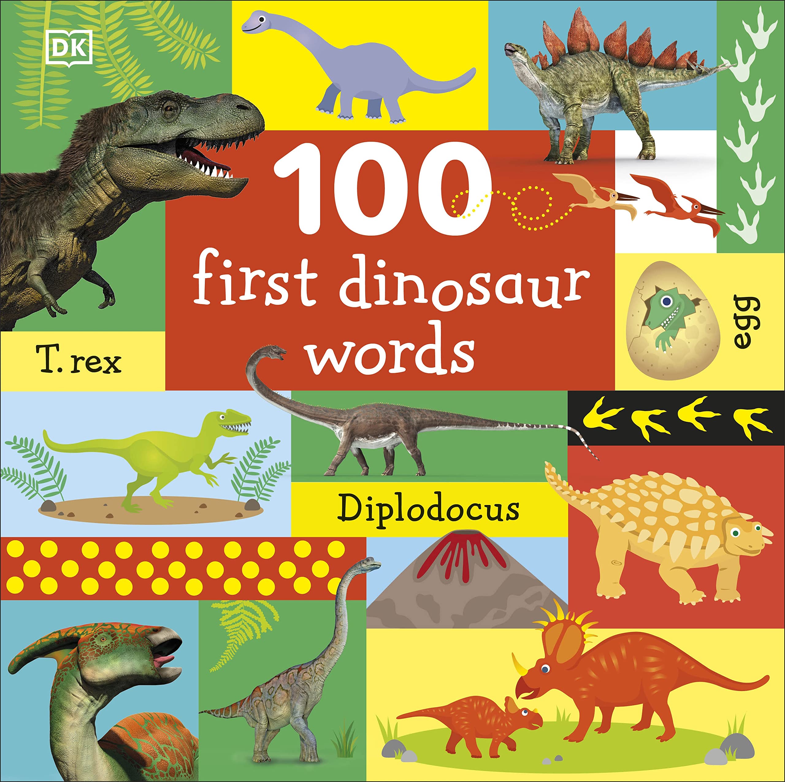 100 First Dinosaur Words Parents & Children