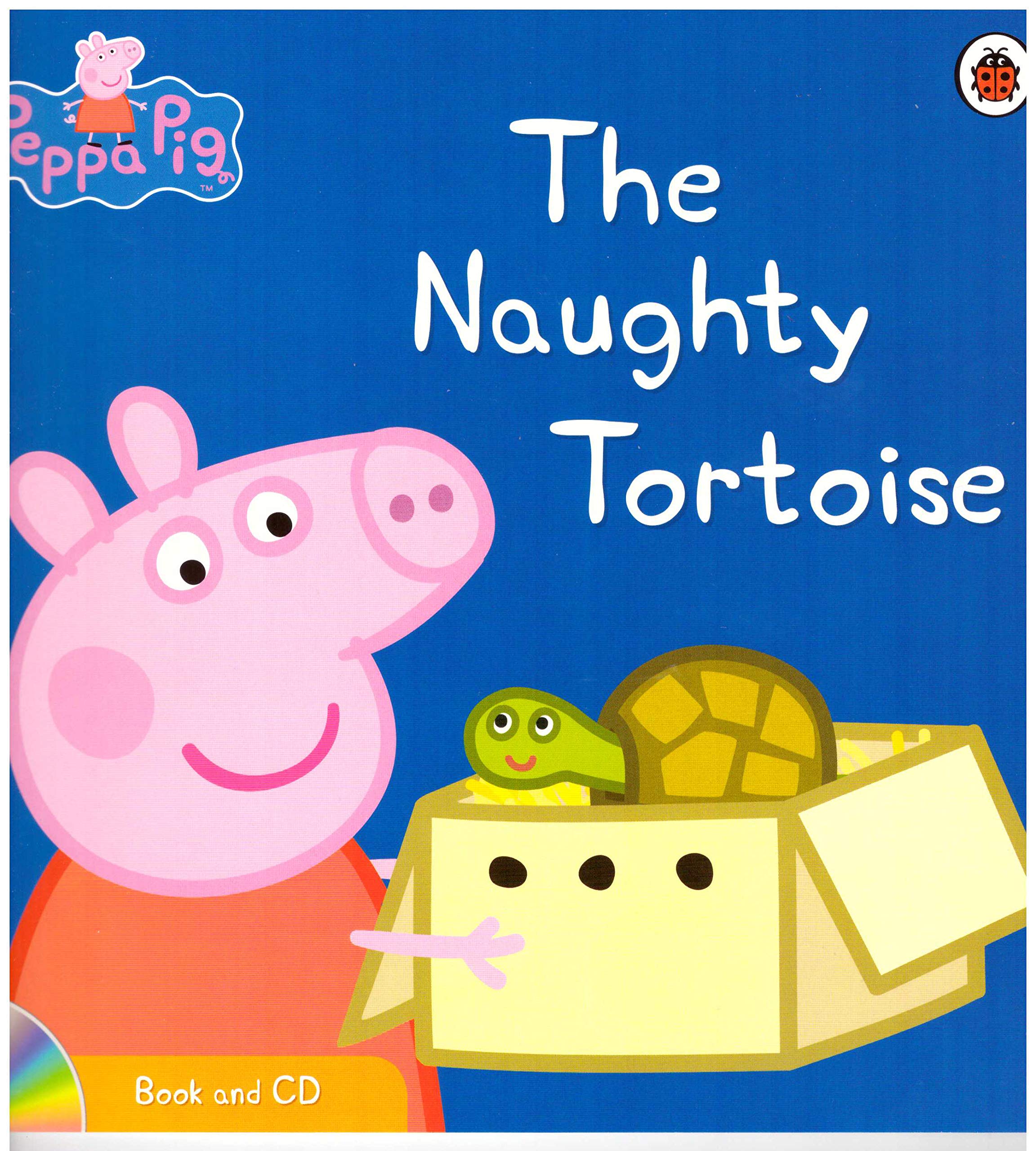 Peppa Pig Story Book and CD - THE NAUGHTY TORTOISE Books
