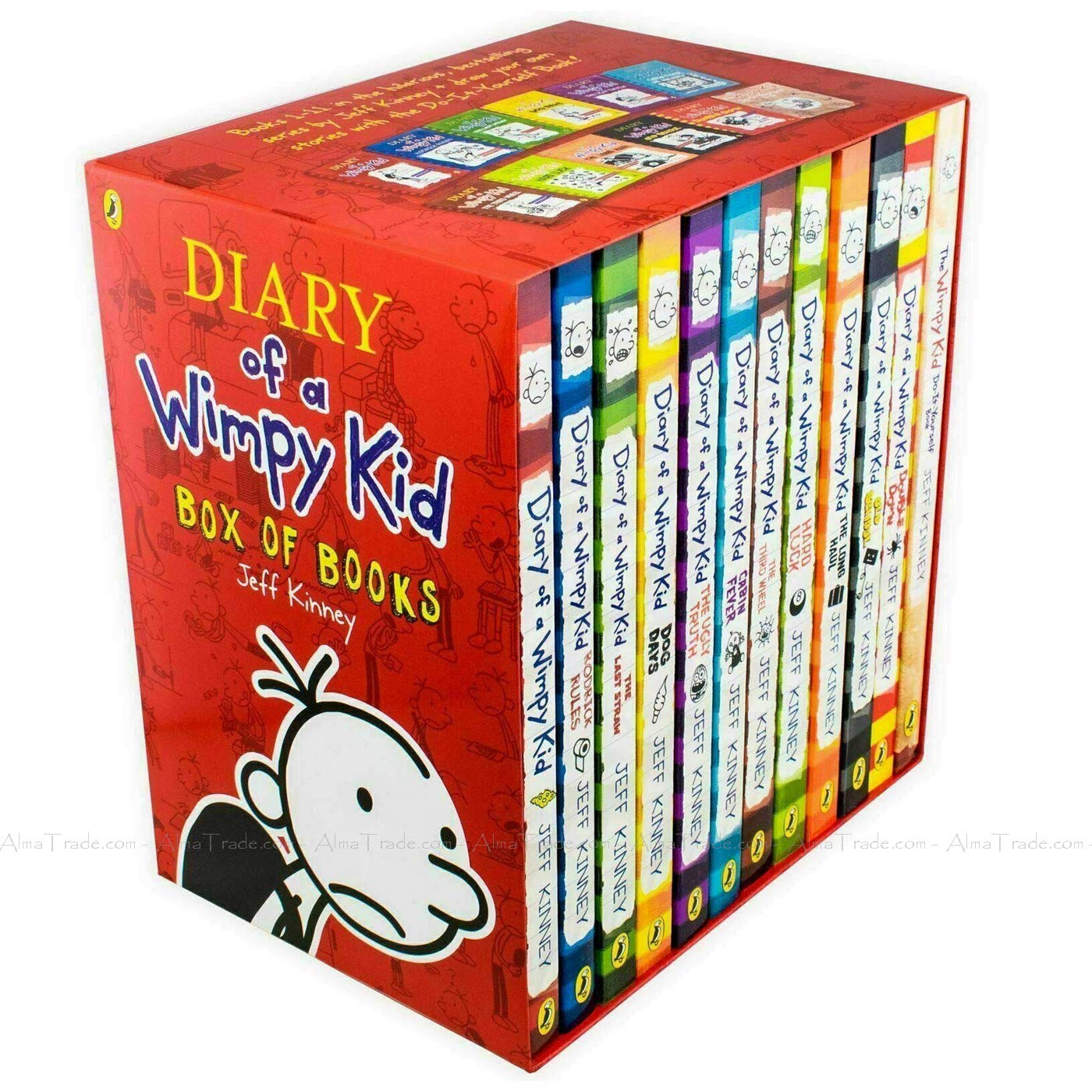 Puffin Tagebuch eines Wimpy Kid, 12 Bücher, komplettes Sammlungsset, neu (Tagebuch eines Wimpy Kid, Rodrick Rules, The Last Straw, Dog Days, The Ugly Truth, Cabin Fever, The Third Wheel, Hard Luck, Th Non-fiction