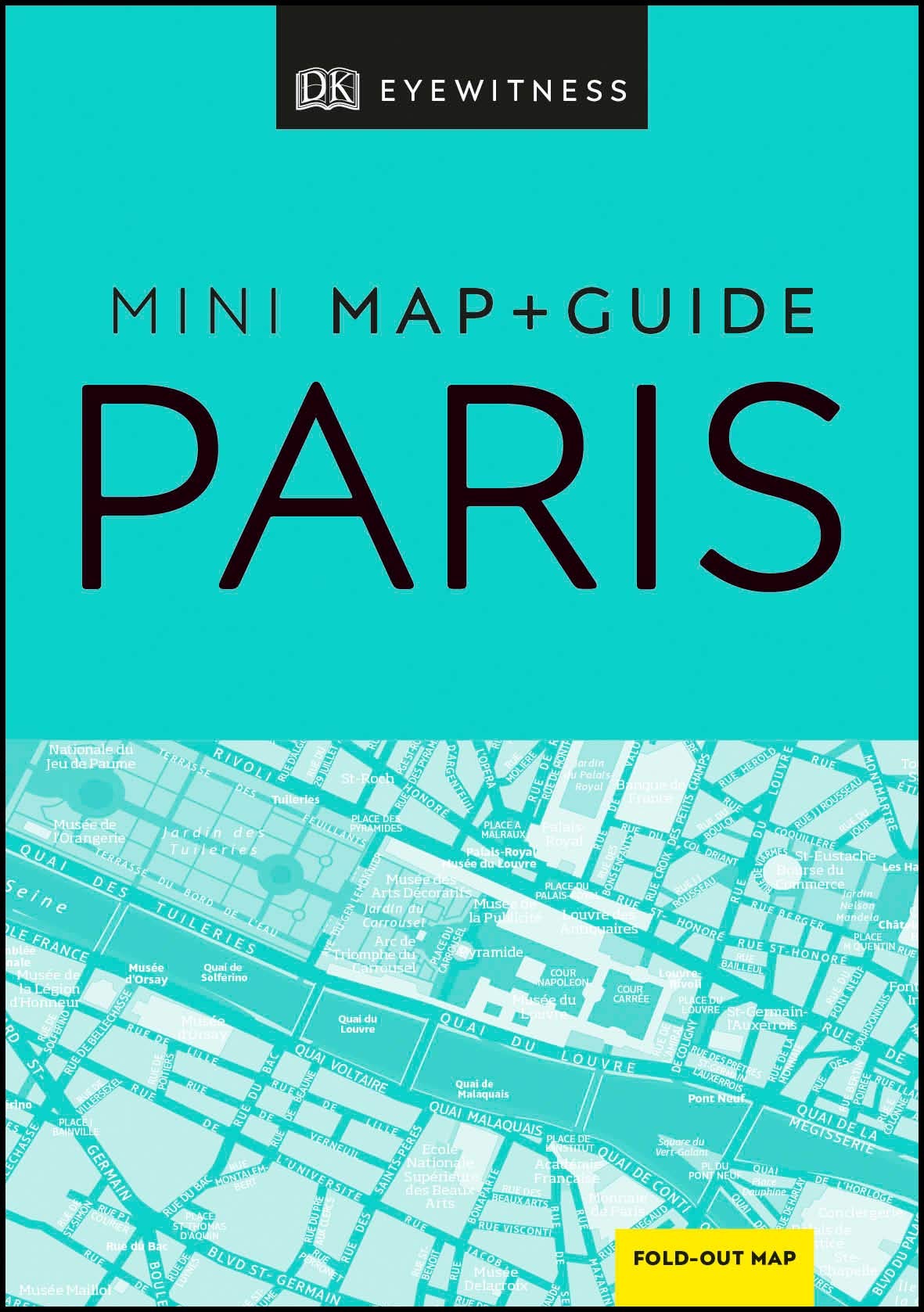 DK Paris Mini Map and Guide book