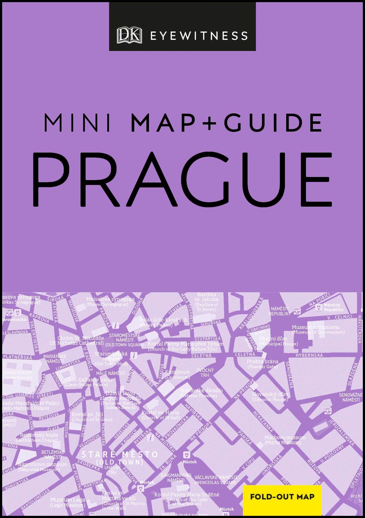 DK Prague Mini Map and Guide Stationery