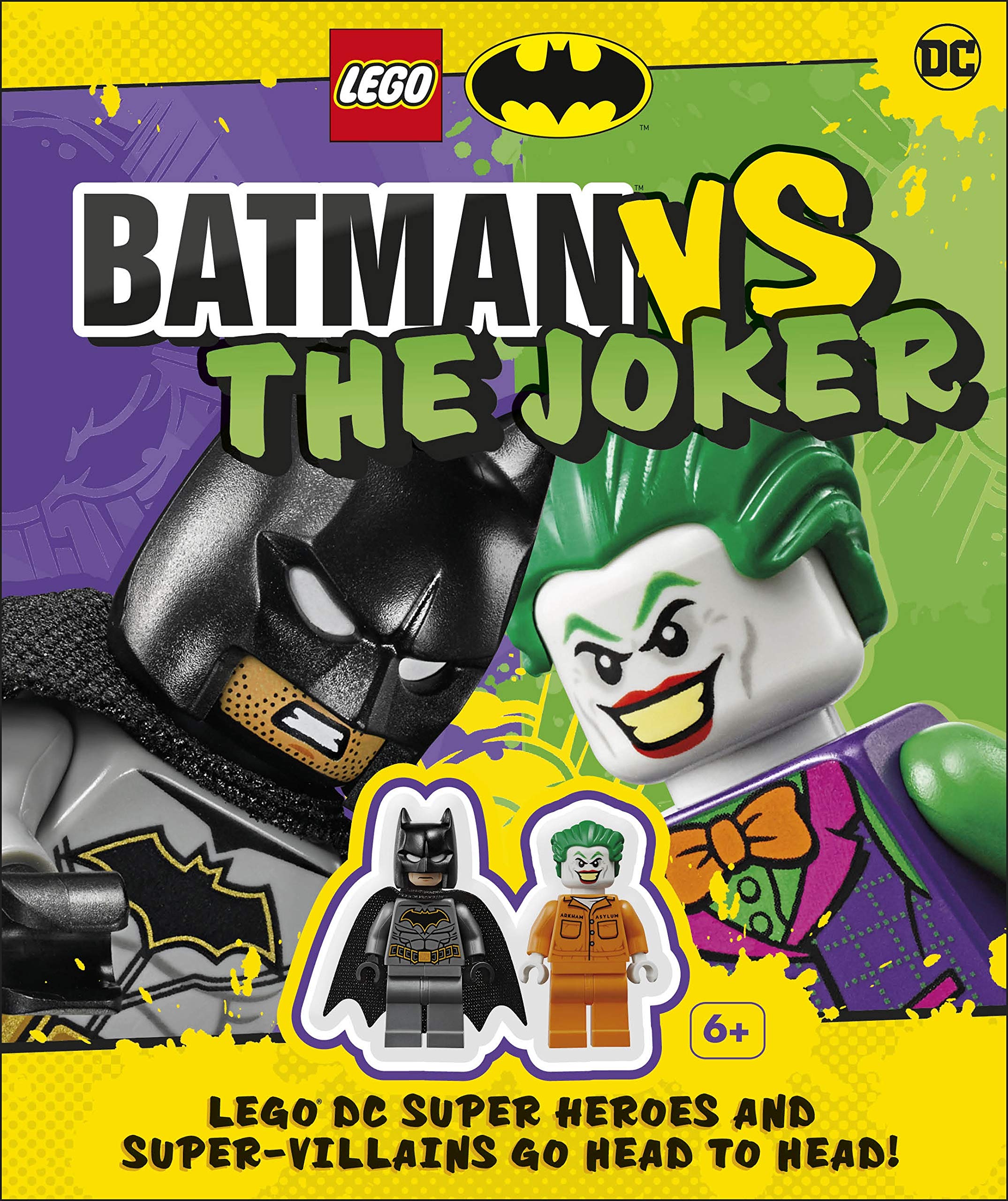 LEGO Batman Batman Vs. The Joker: with two LEGO minifigures! book