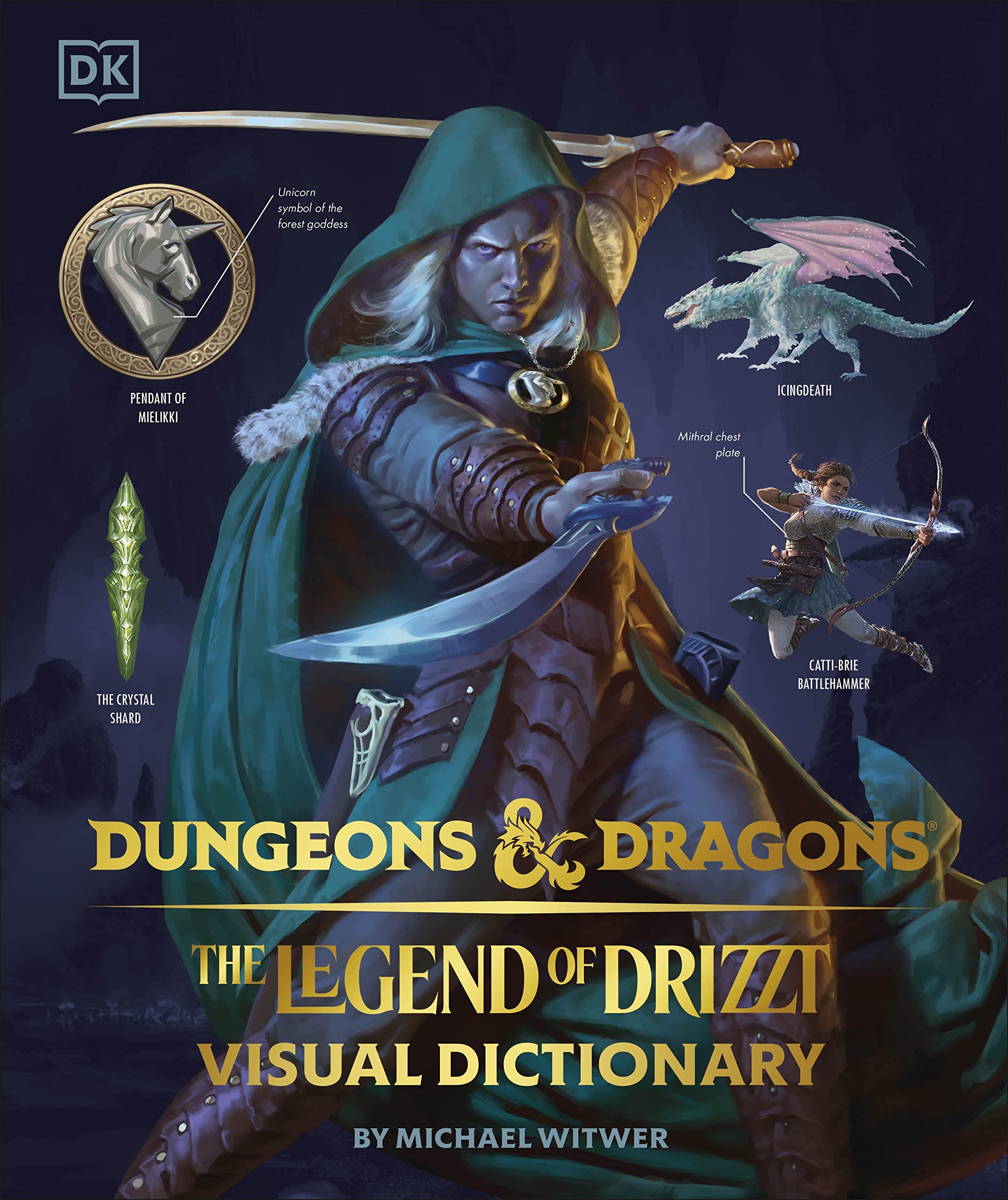 Product Image: Dungeons & Dragons The Legend of Drizzt Visual Dictionary