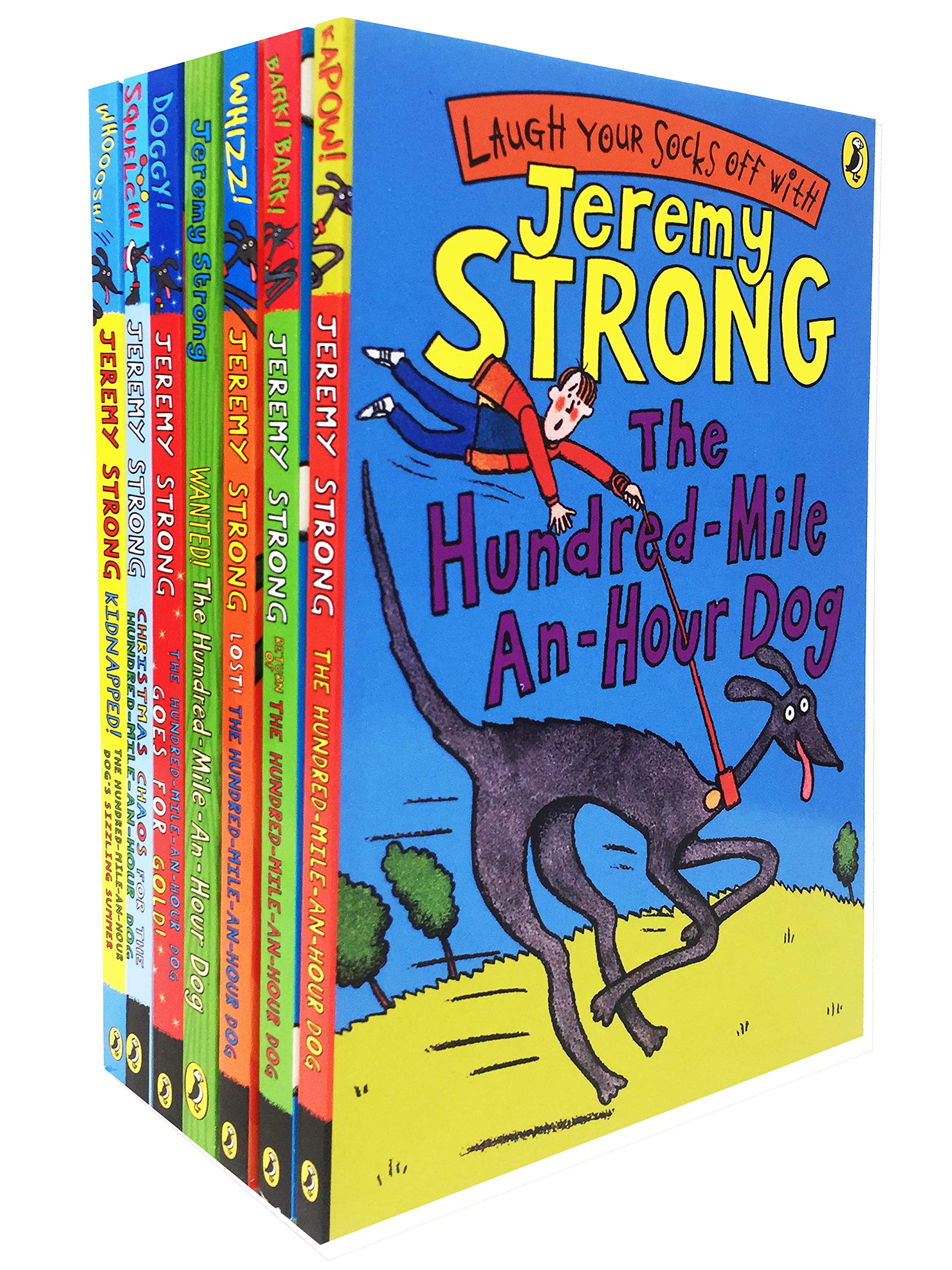 Jeremy Strong The Hundred-Mile-An-Hour Dog Canine Collection 7 Books Set Books