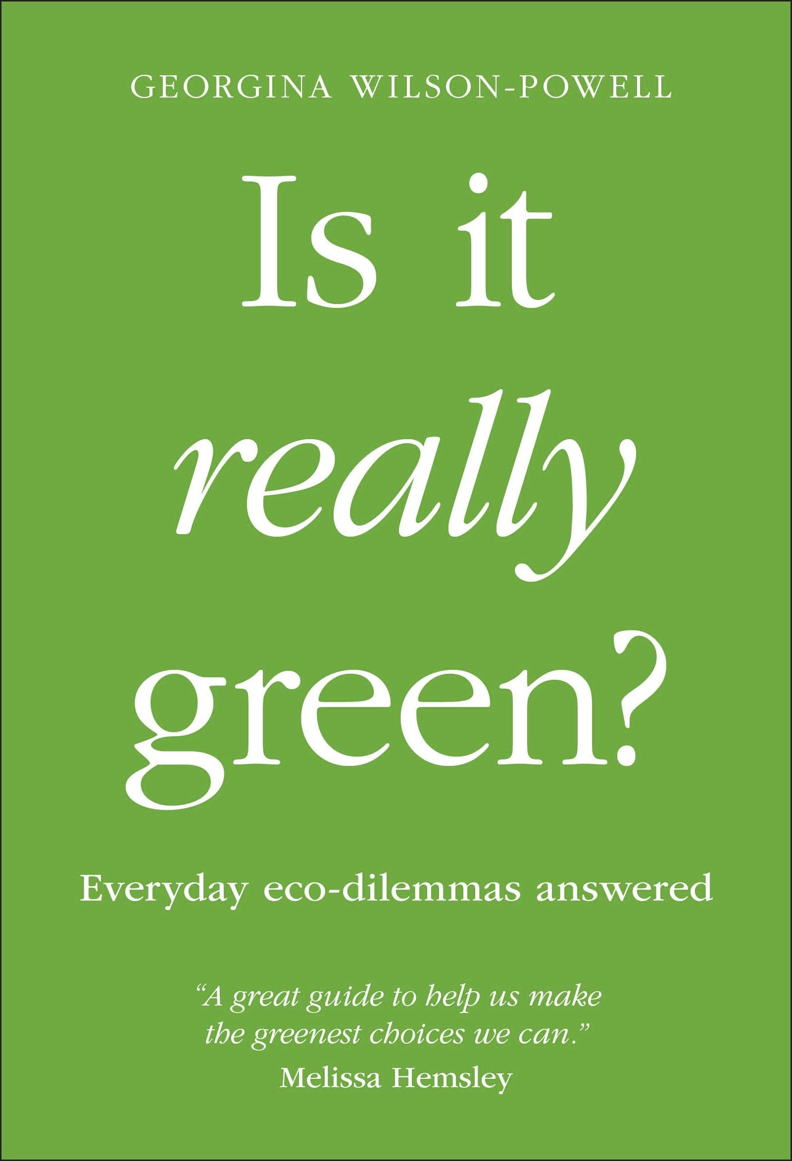Product Image: Is It Really Green?