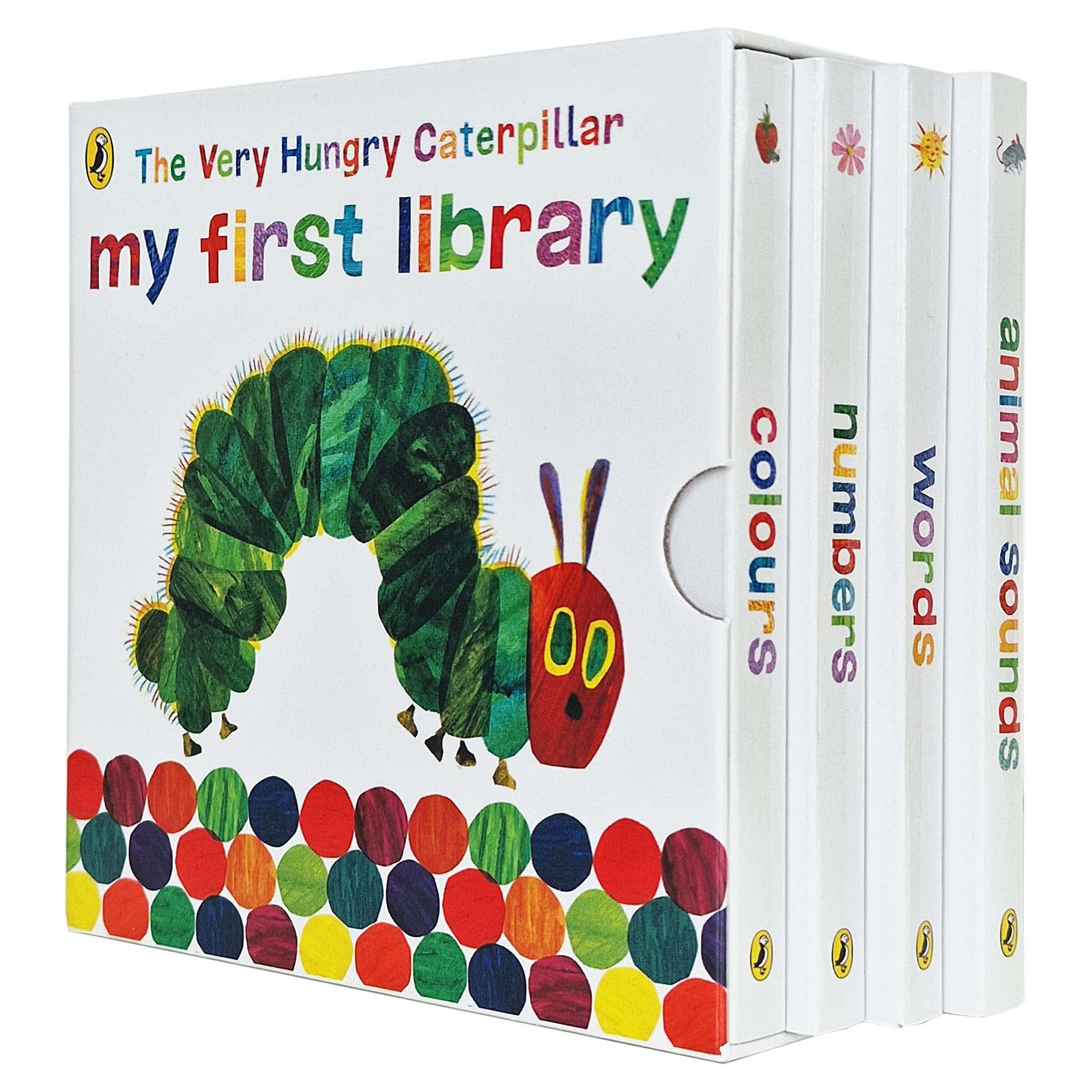 The Very Hungry Caterpillar: My First Library Books