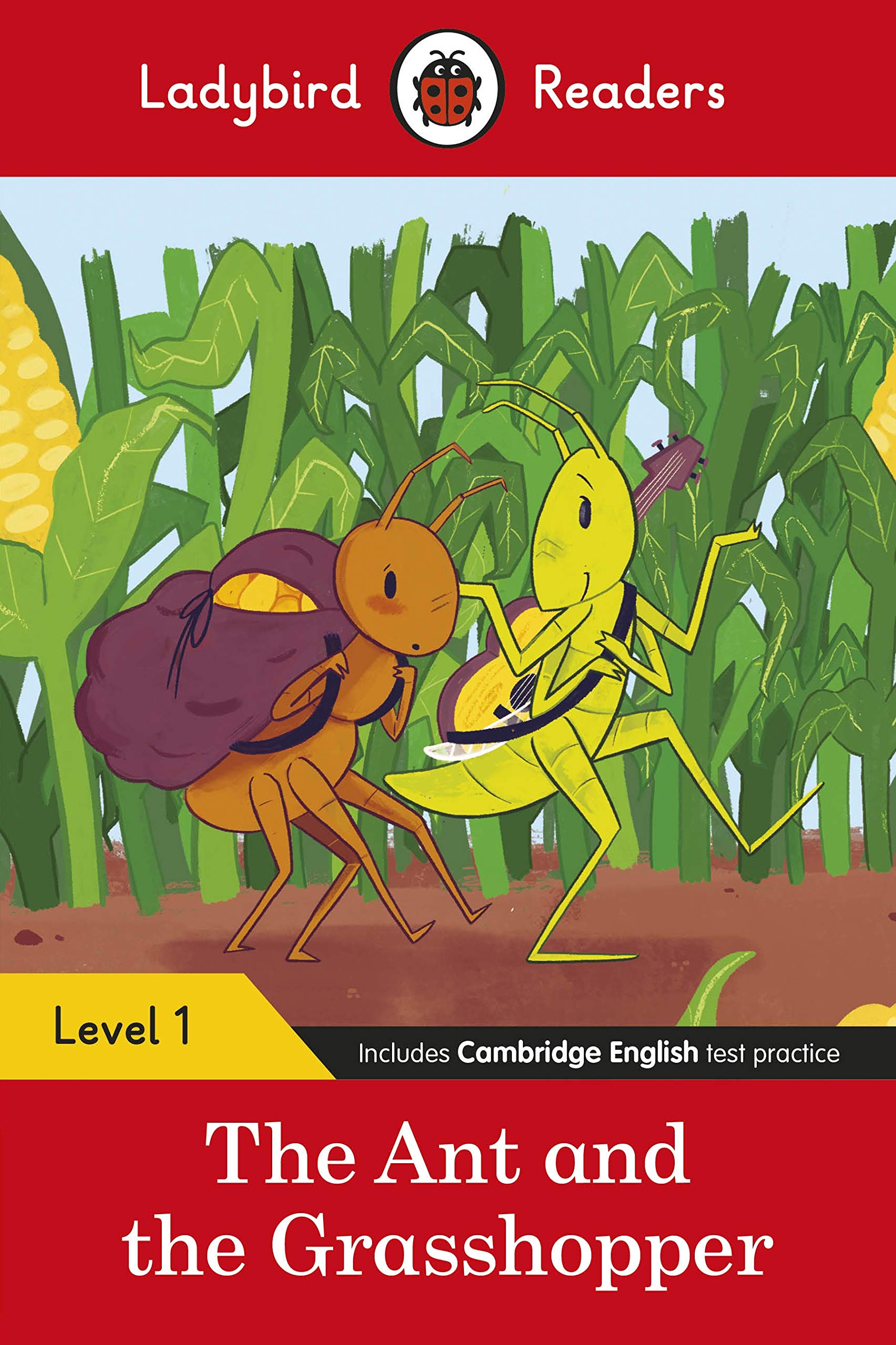 Ladybird Readers Level 1 - The Ant and the Grasshopper (ELT Graded Reader) book