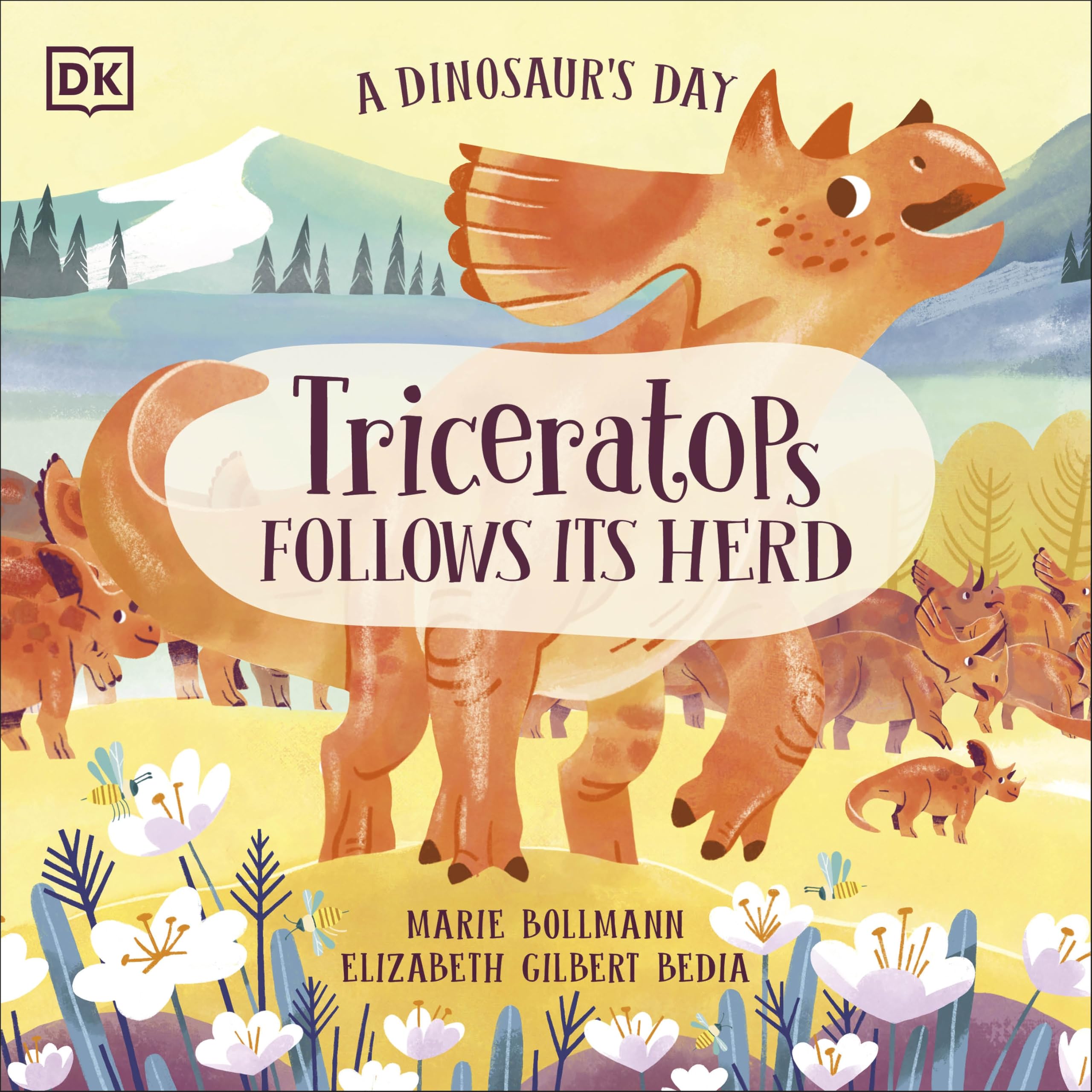 A Dinosaur's Day: Triceratops Follows Its Herd book