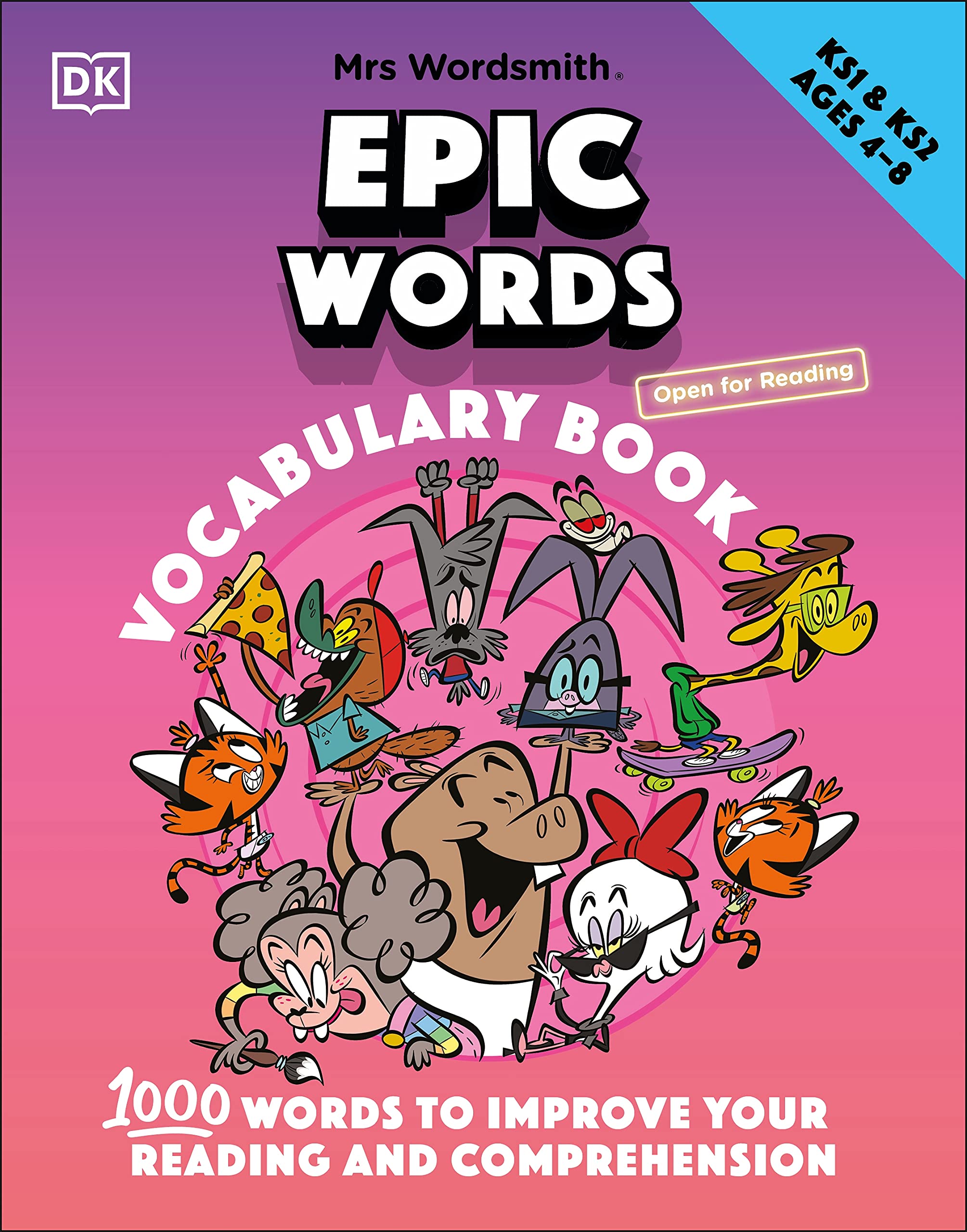 Mrs Wordsmith Epic Words Vocabulary Book, Ages 4-8 (Key Stages 1-2) Foreign Languages ​​& Dictionaries
