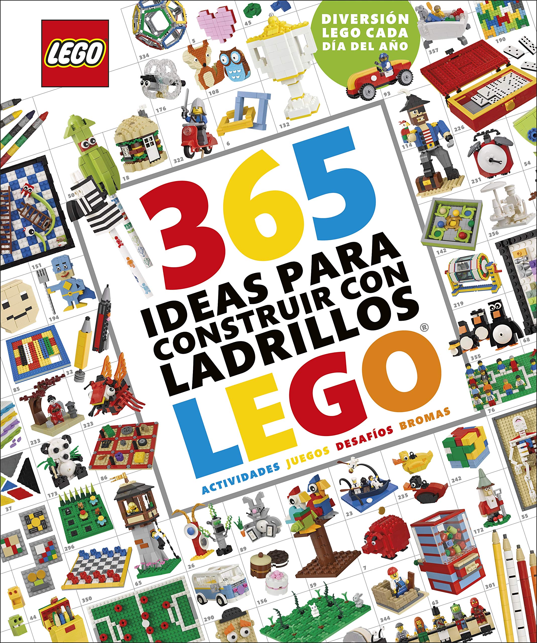 365 ideas para construir con ladrillos LEGO®: Actividades, juegos, desafíos y bromas. Diversión LEGO cada día del año Living & Furnishing