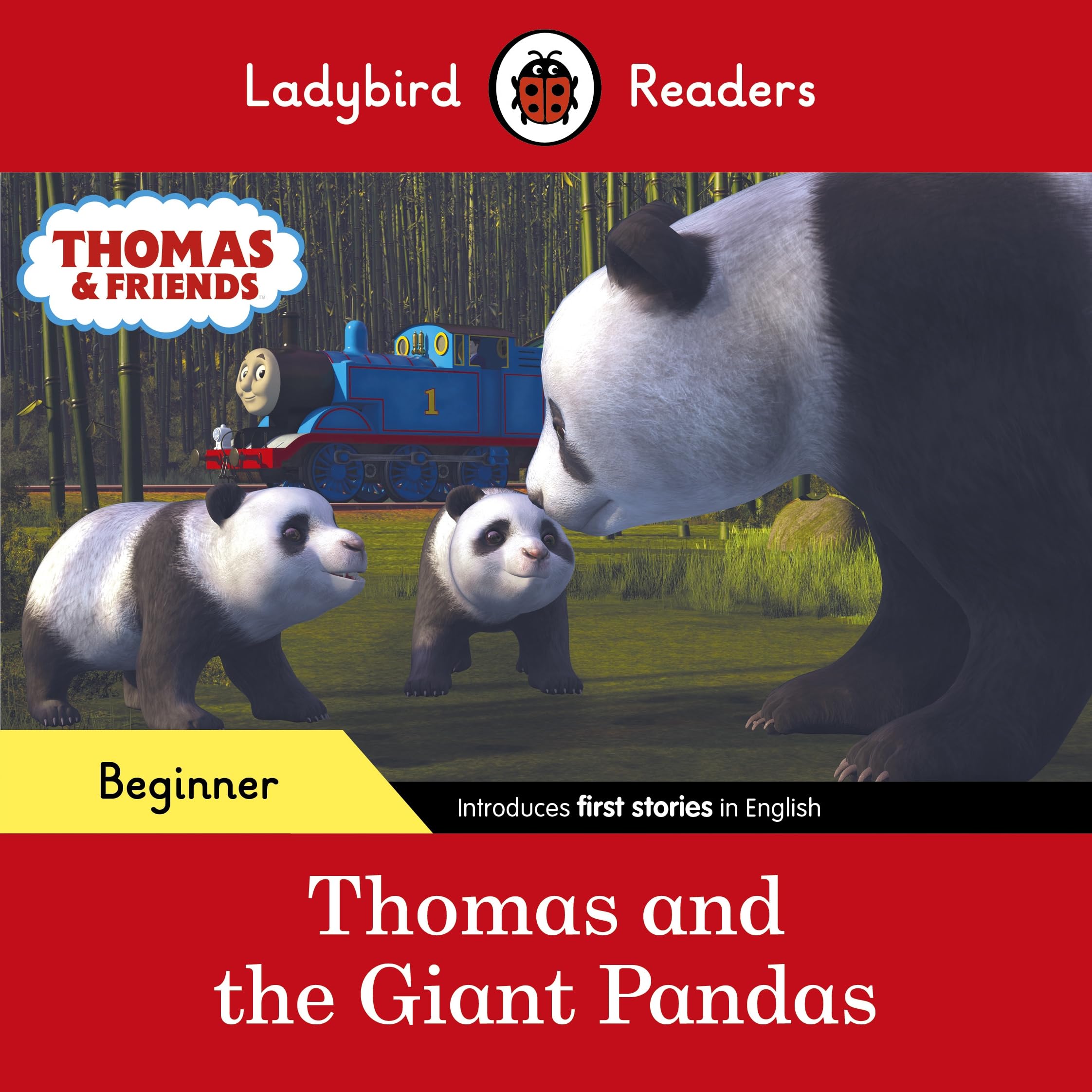 Ladybird Readers Beginner Level - Thomas the Tank Engine - Thomas and the Giant Pandas (ELT Graded Reader) Foreign Languages ​​& Dictionaries