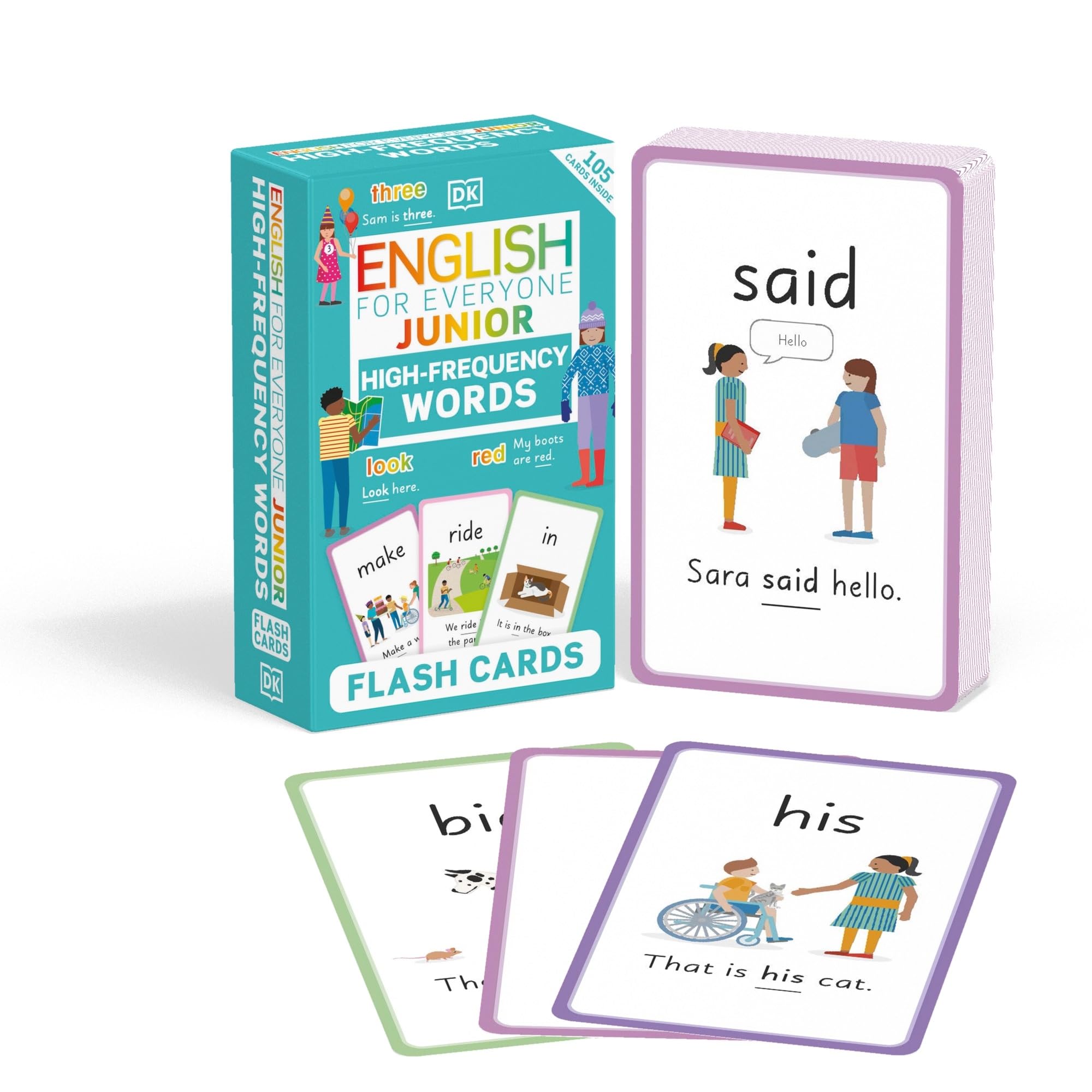 English for Everyone Junior High-Frequency Words Flash Cards (DK English for Everyone Junior) Computer Science
