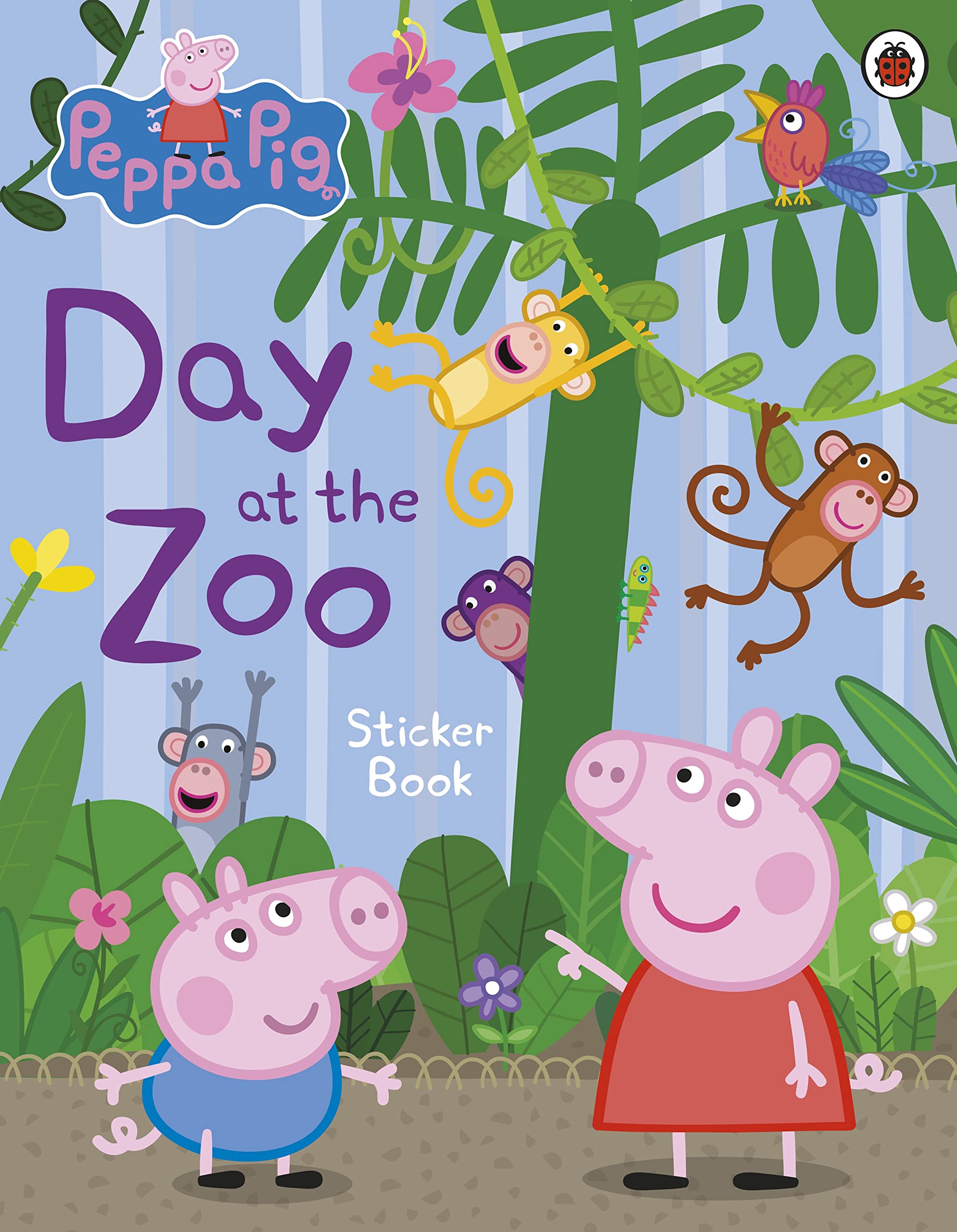 Peppa Pig: Day at the Zoo Sticker Book: Stickerbuch Novels & Short Stories