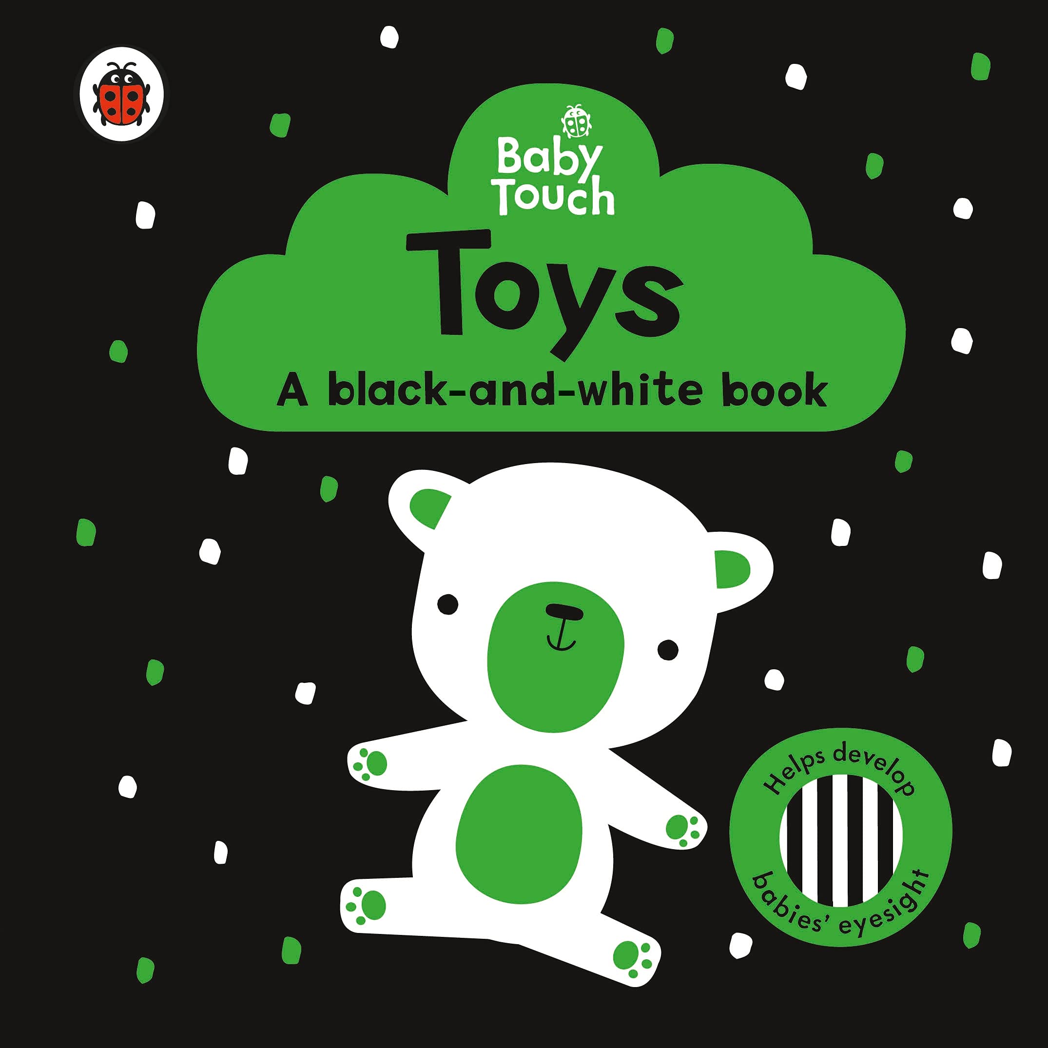 Baby Touch: Toys: a black-and-white book Health, Nutrition & Fitness
