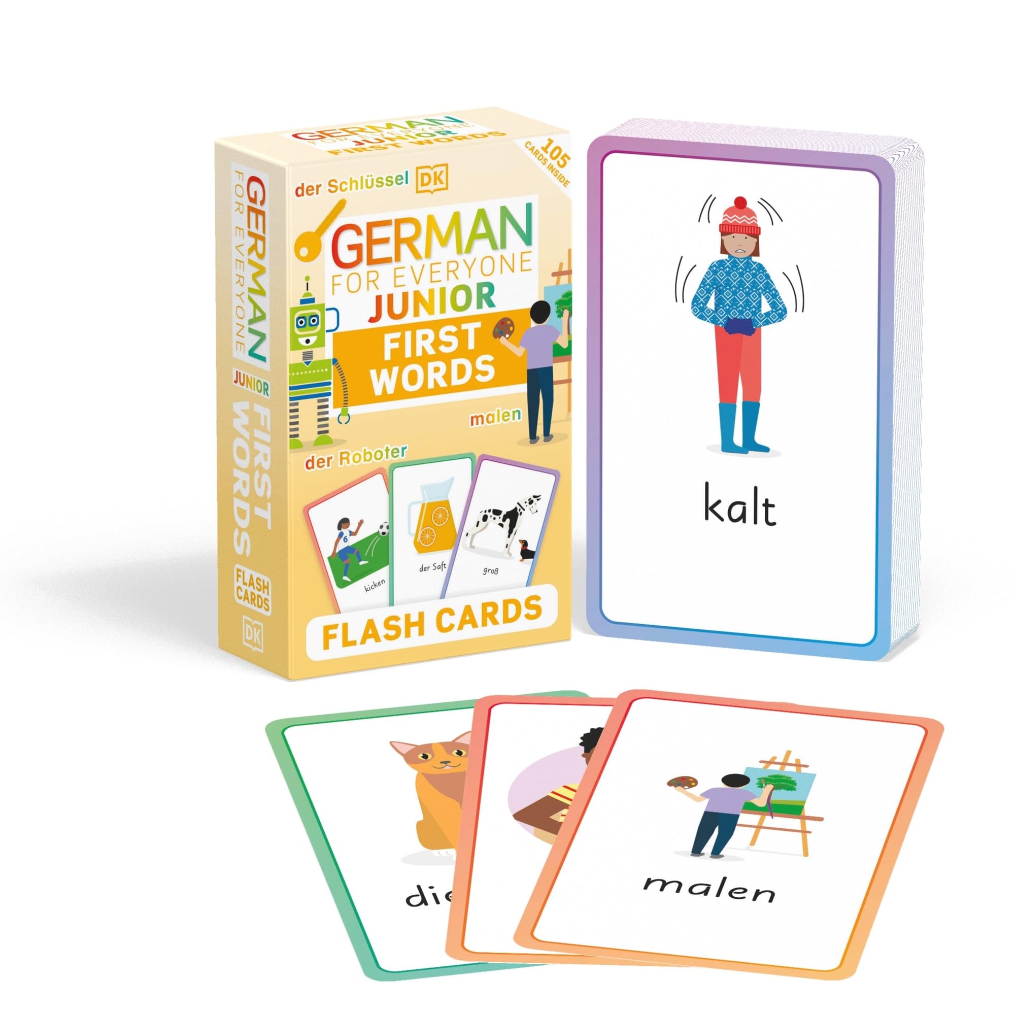 German for Everyone Junior First Words Flash Cards Computer Science