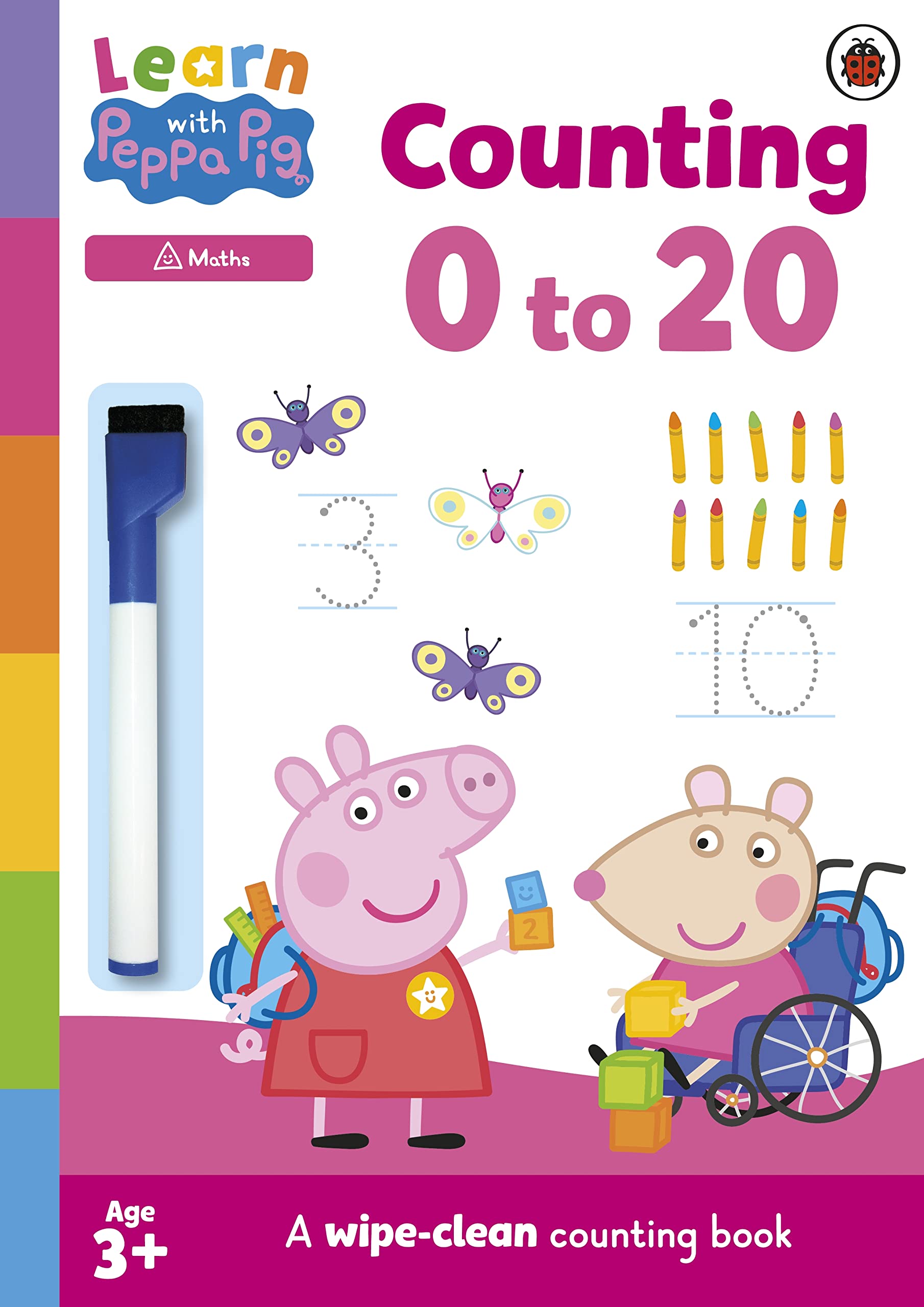 Product Image: Learn with Peppa: Counting 0–20: Wipe-Clean Activity Book