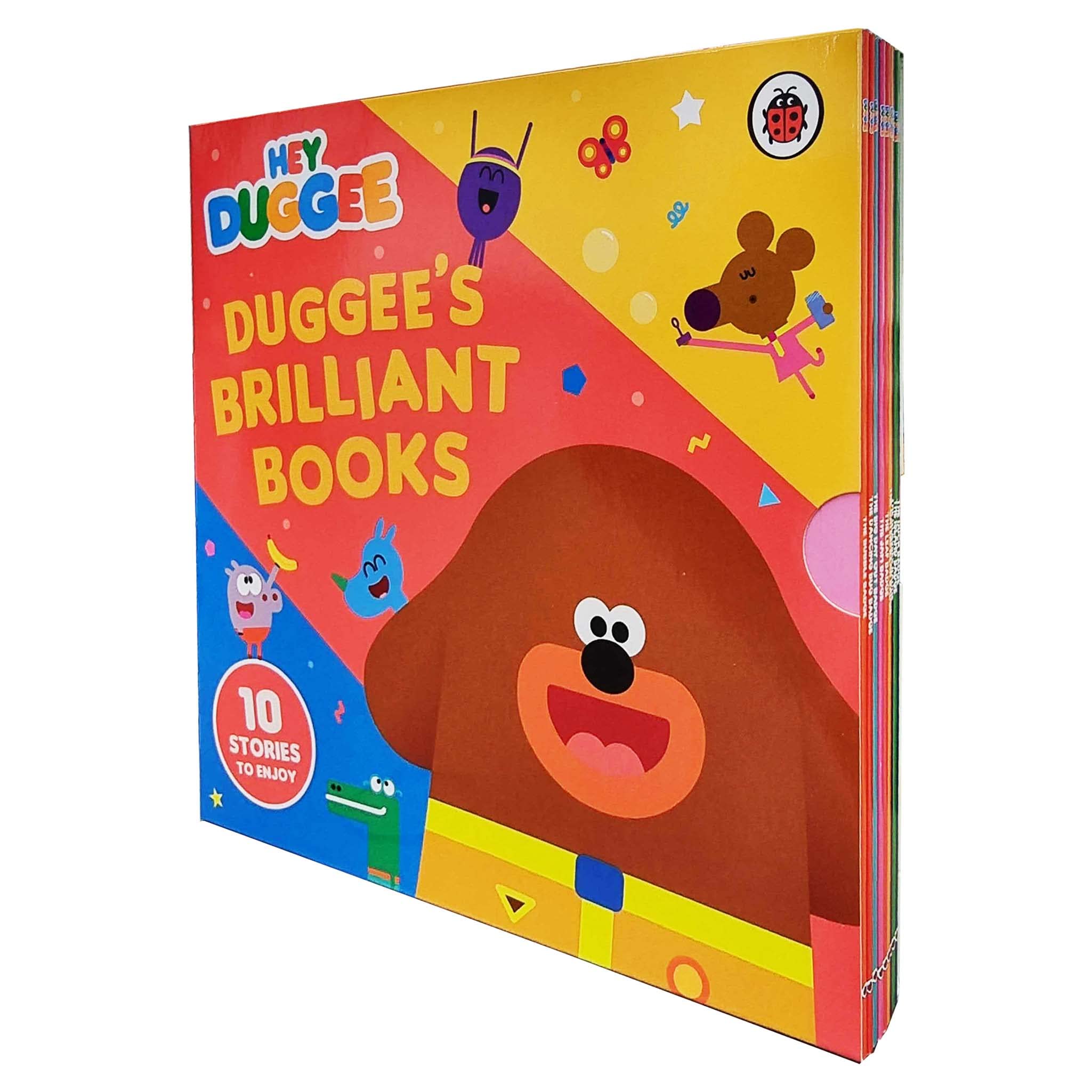 Hey Deggee : Duggee's Brilliant 10 Books Stories Collection Set (The Fashion Badge, The Duck Badge, The Island Badge, The Glasses Badge, The Caterpillar Badge, The Leaf Badge, The Jam Badge & More…) book