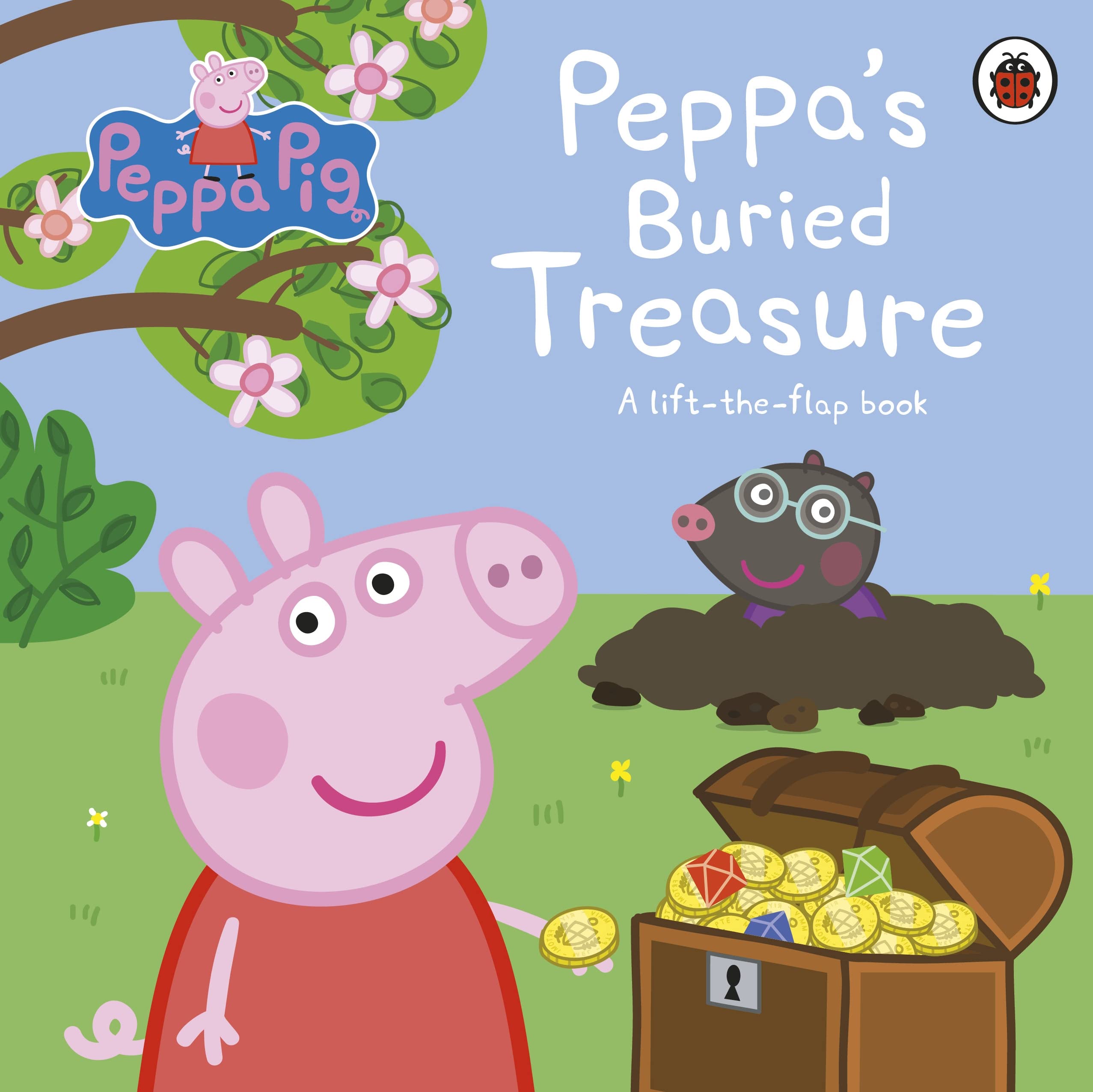 Peppa Pig: Peppa's Buried Treasure: A lift-the-flap book Non-fiction