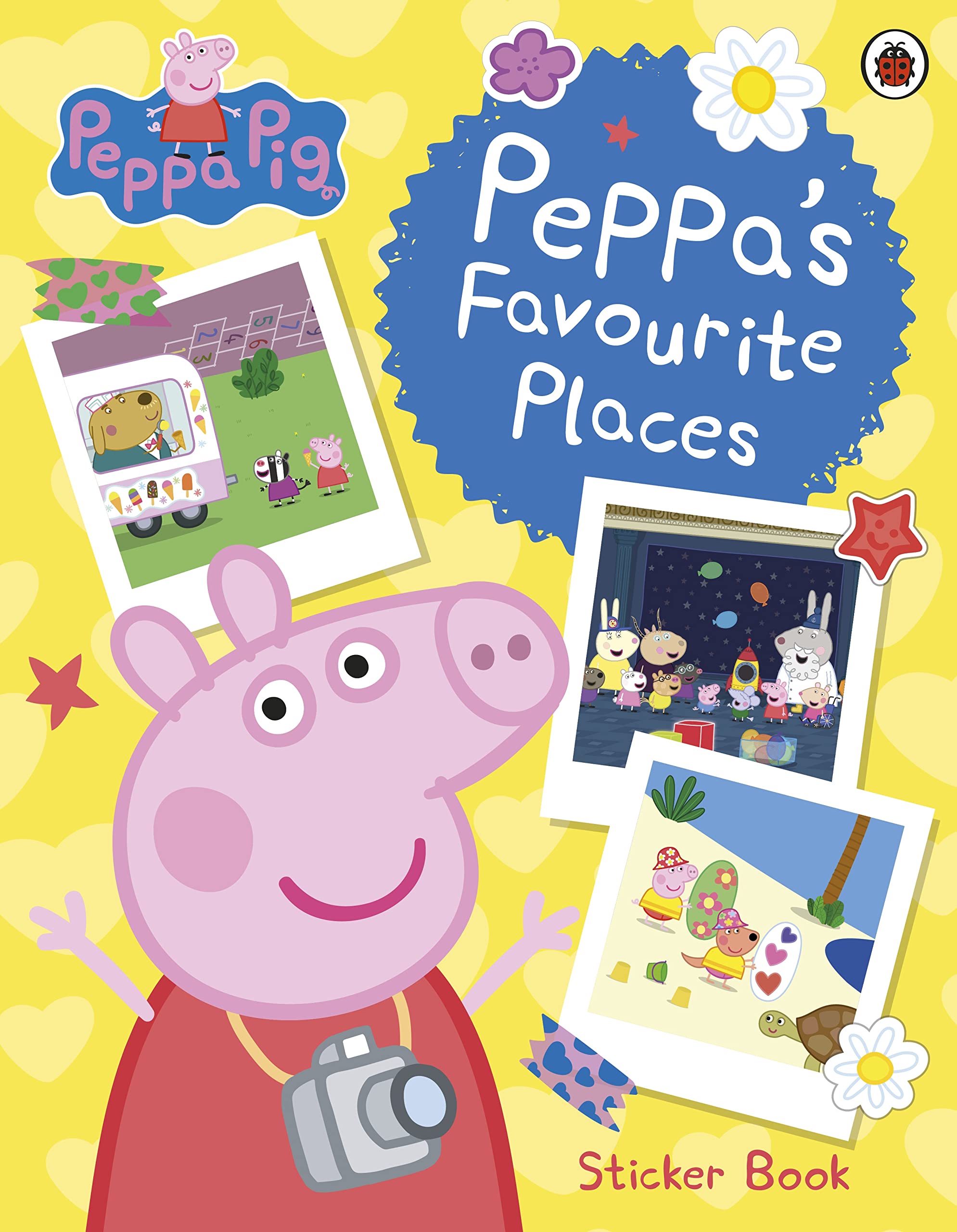 Peppa Pig: Peppa’s Favourite Places: Sticker Scenes Book book