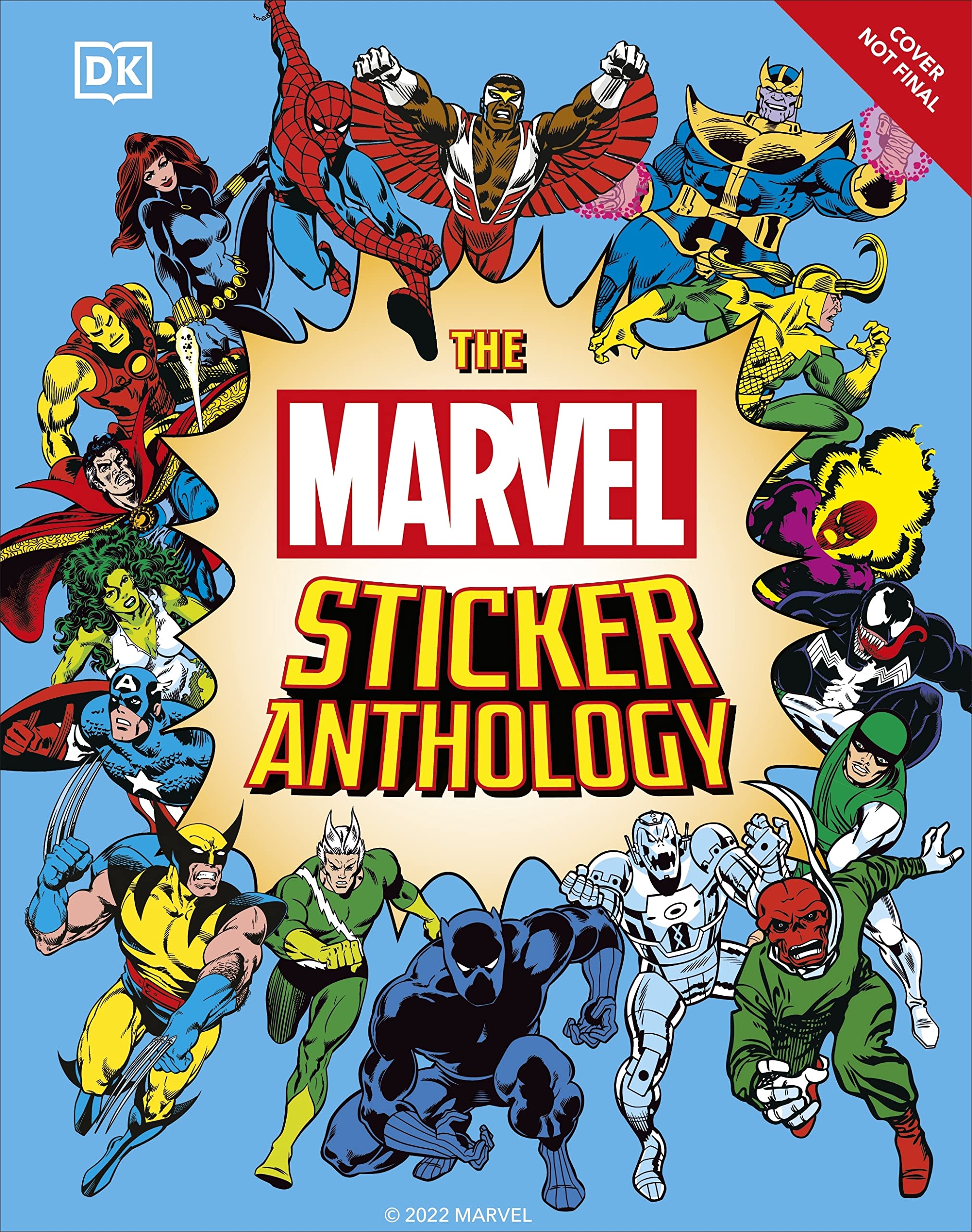 The Marvel Sticker Anthology Superheroes