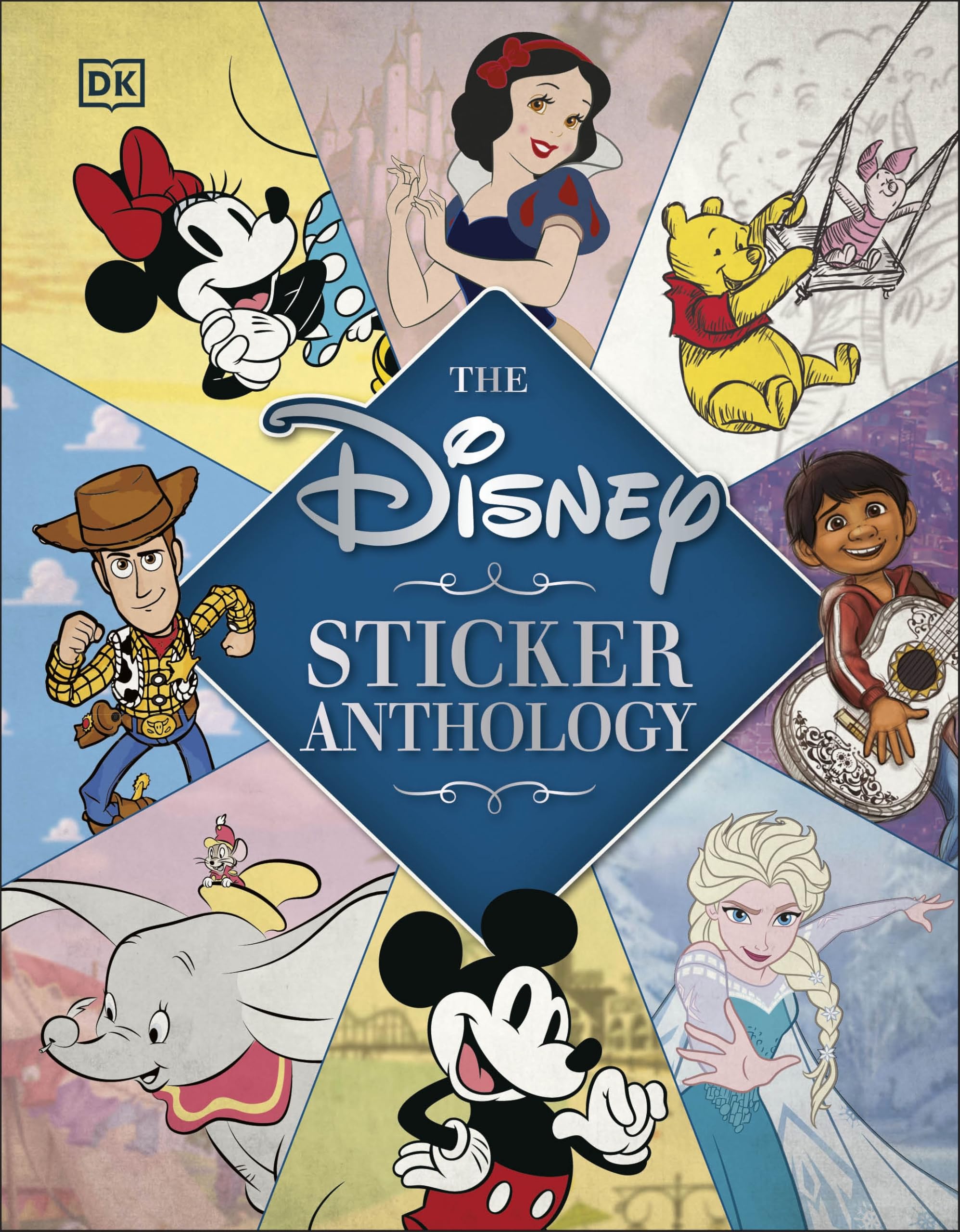 The Disney Sticker Anthology (DK Bilingual Visual Dictionary) Manga