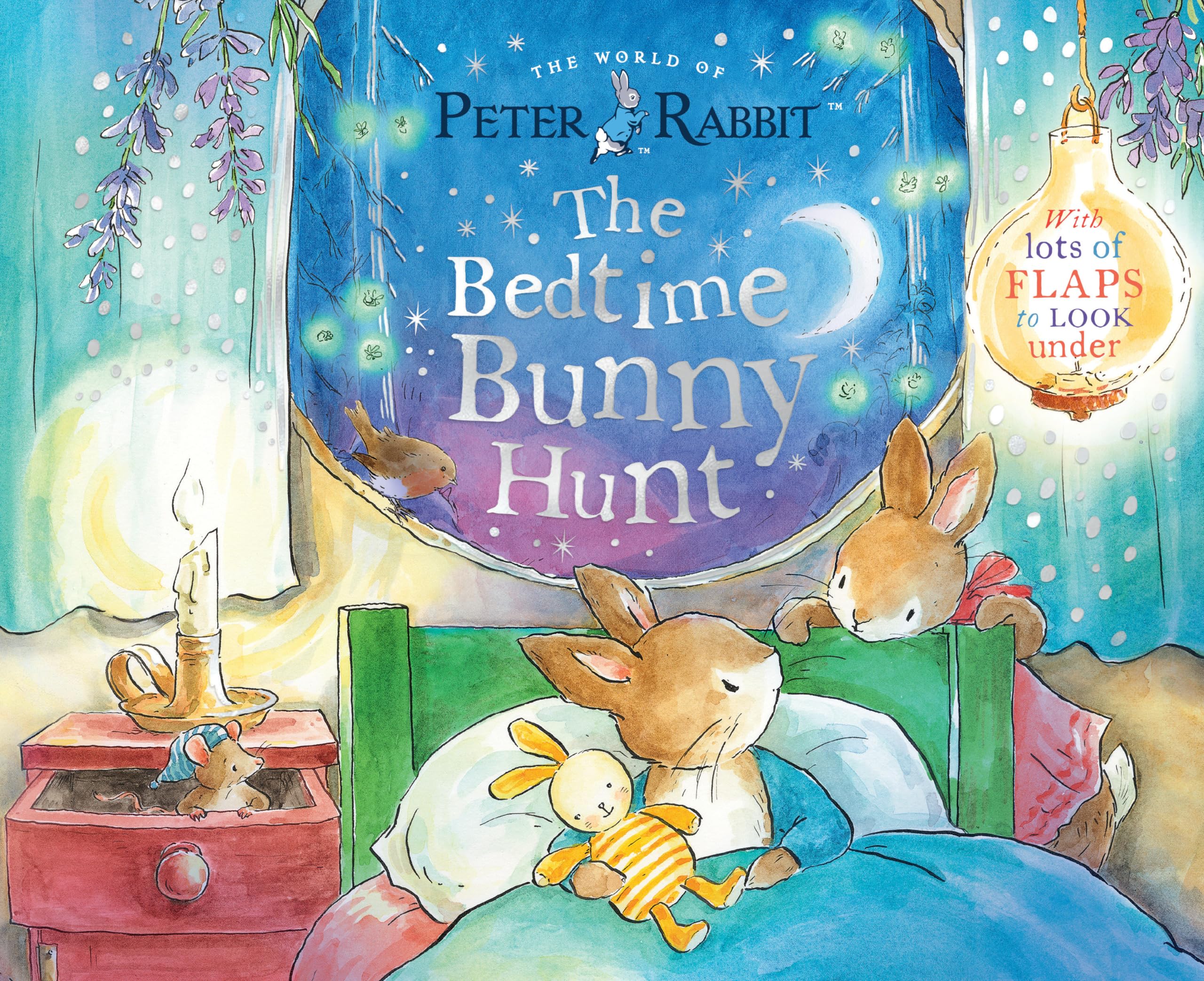 The Bedtime Bunny Hunt: With Lots of Flaps to Look Under (Peter Rabbit) Parents & Children