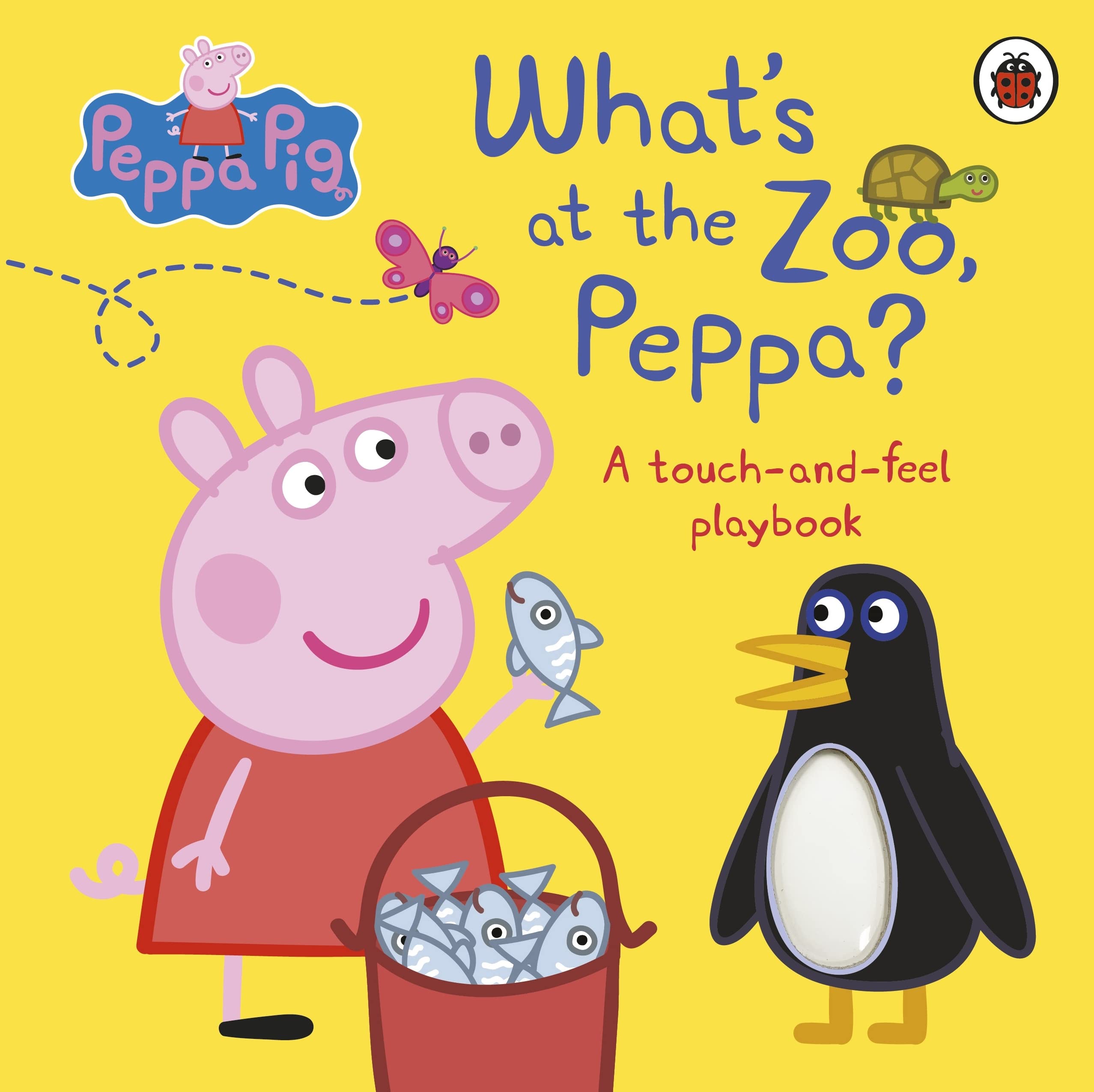 Peppa Pig: What's At The Zoo, Peppa?: A Touch-and-Feel Playbook book