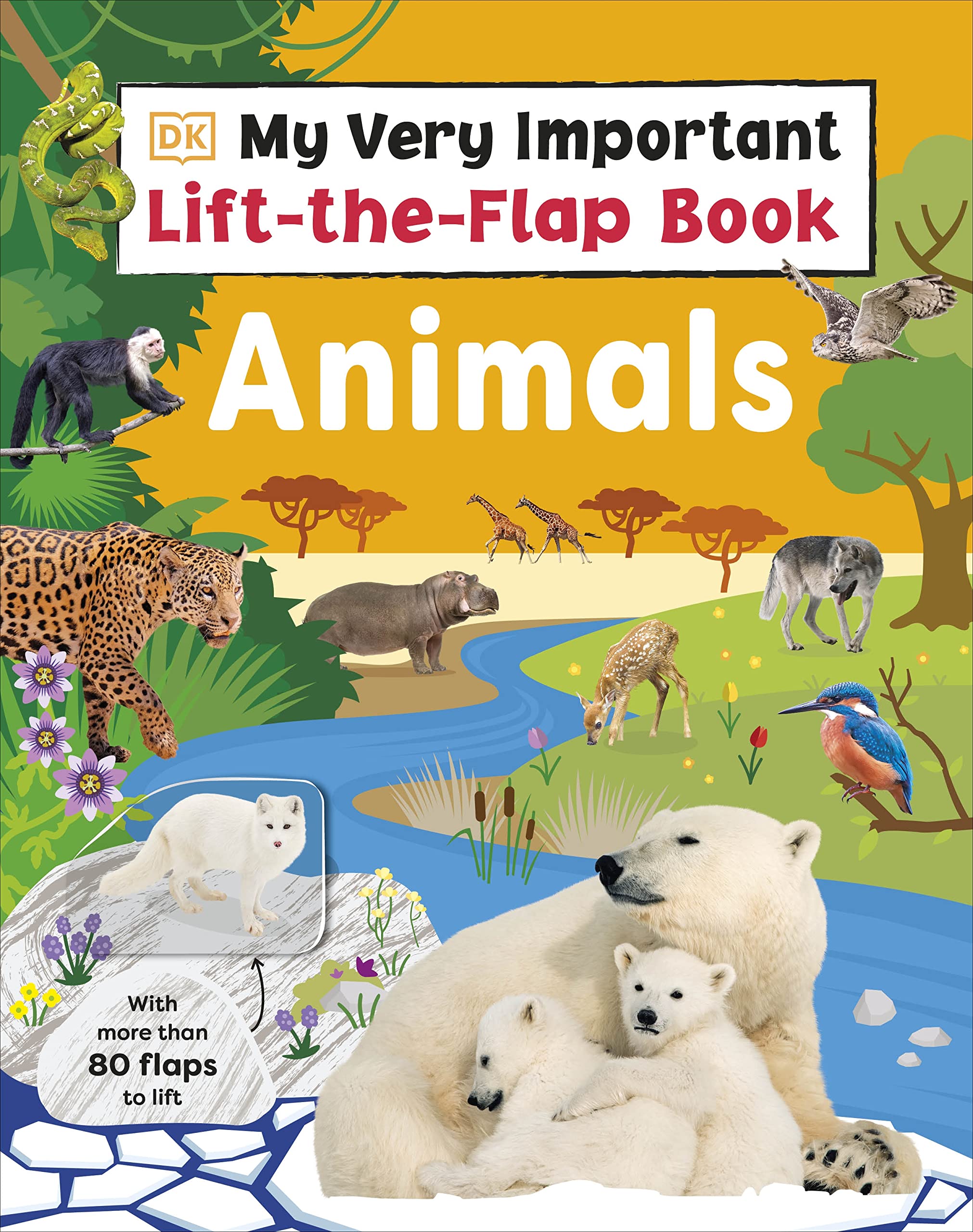 My Very Important Lift-the-Flap Book: Animals: With More Than 80 Flaps to Lift Tiptoi & Games