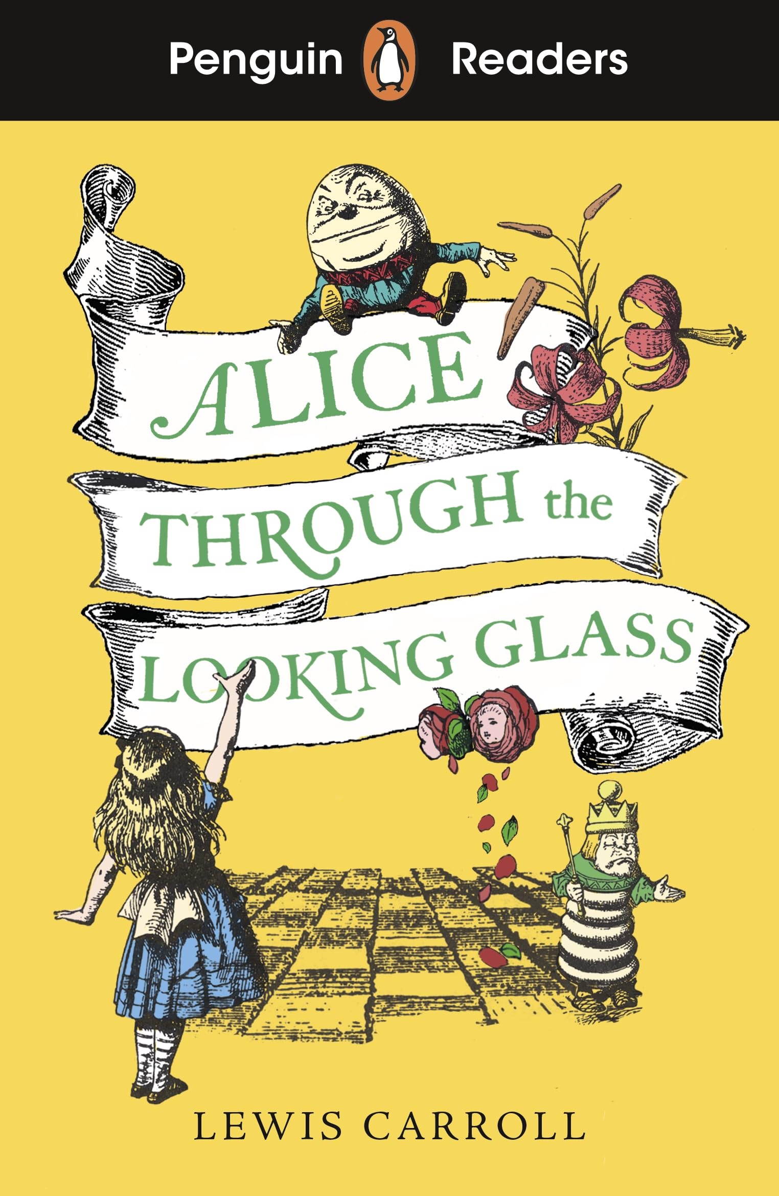 Penguin Readers Level 3: Alice Through the Looking Glass: Abridged Edition Foreign Languages ​​& Dictionaries