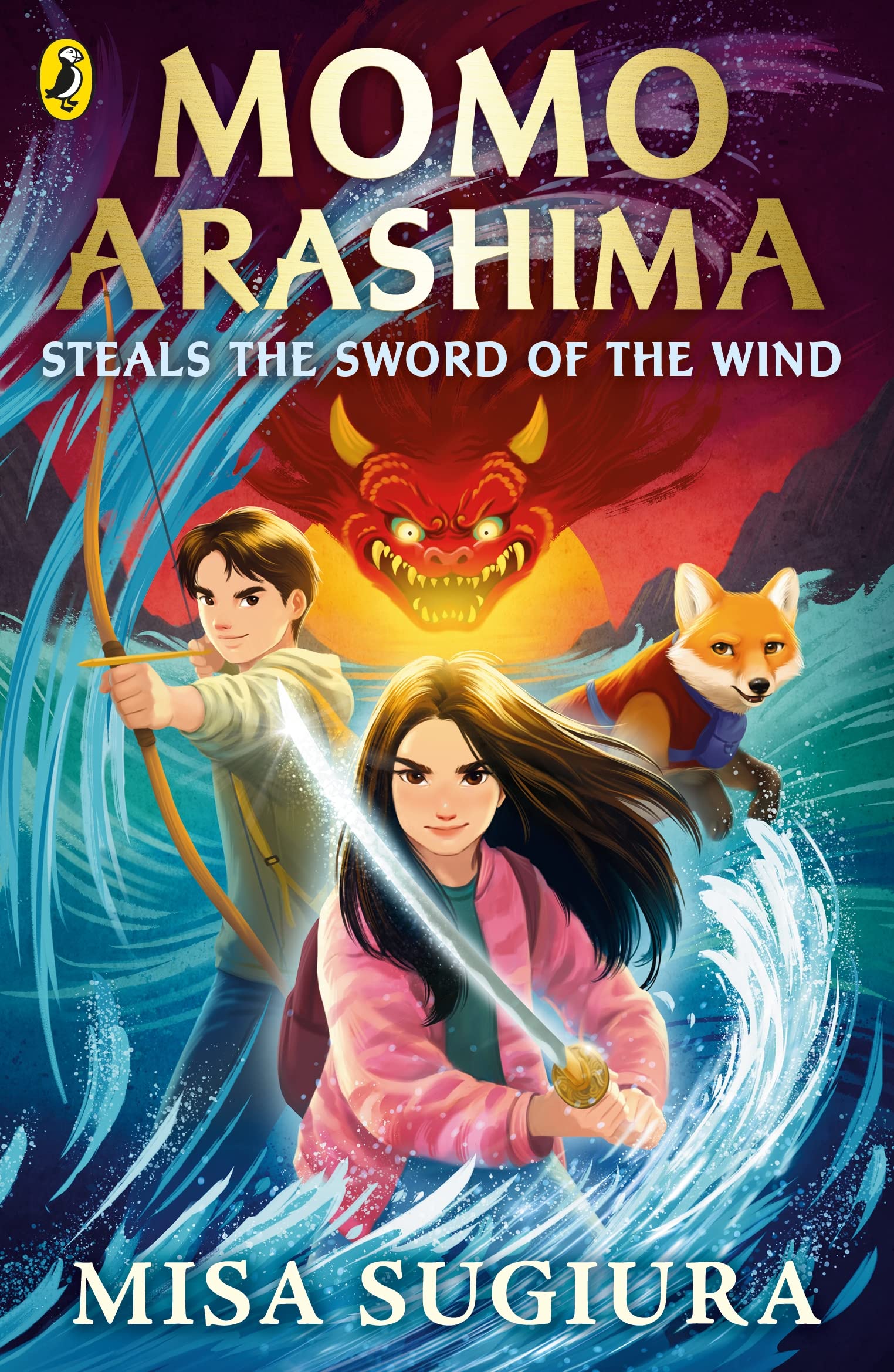 Momo Arashima Steals the Sword of the Wind Fairy Tales & Legends