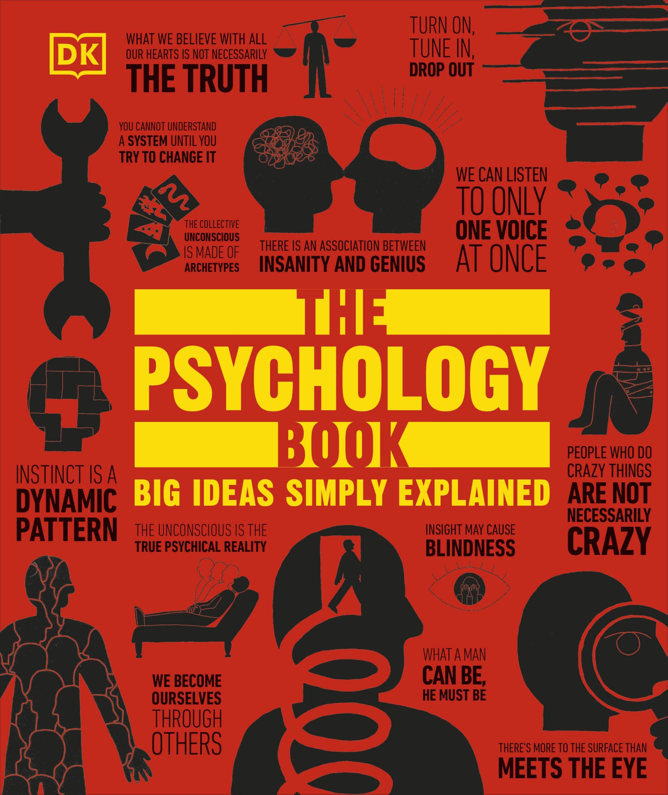 The Psychology Book: Big Ideas Simply Explained (DK Big Ideas) General education