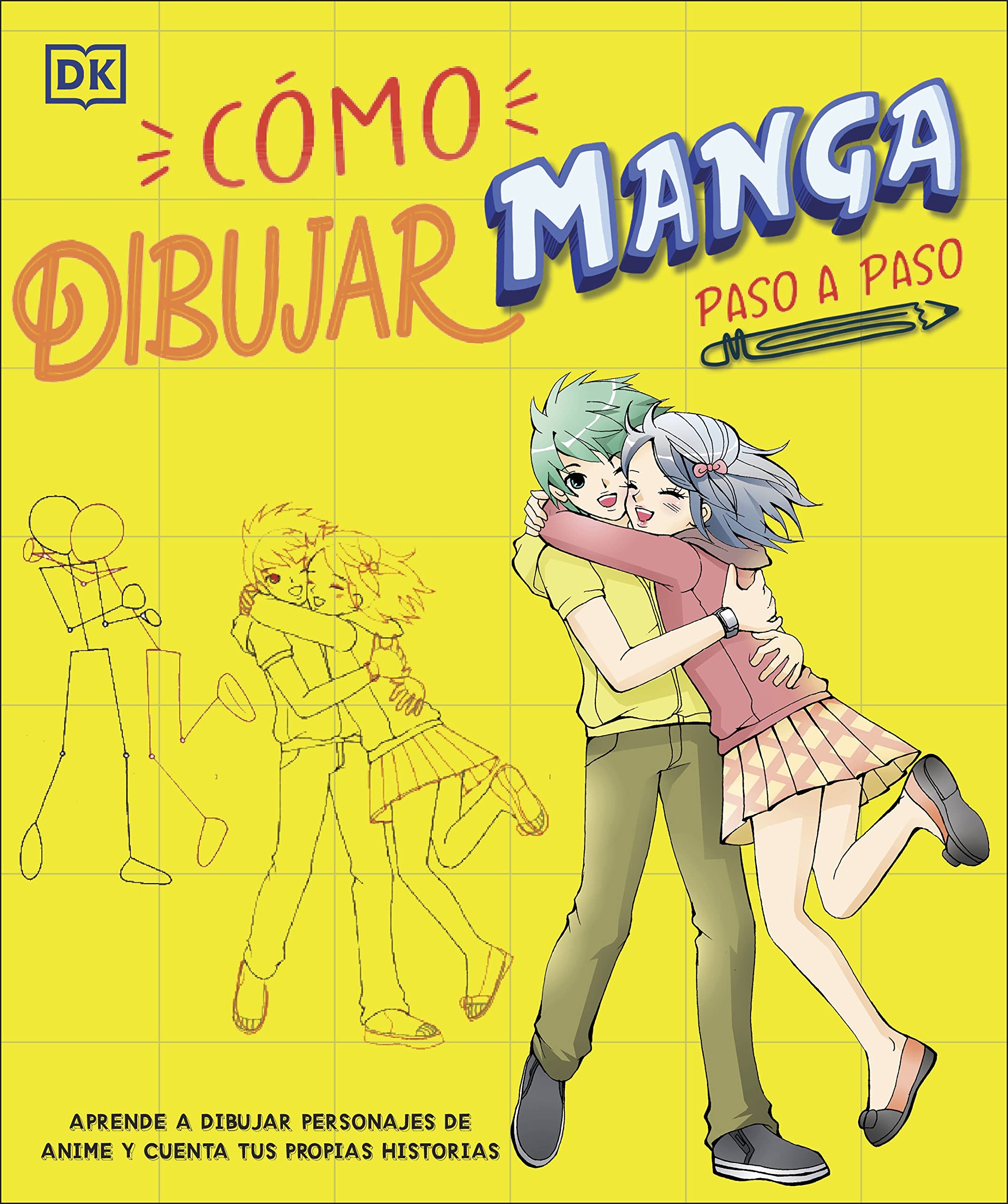 Cómo dibujar manga paso a paso: Aprende a dibujar personajes de anime y cuenta tus propias historias book