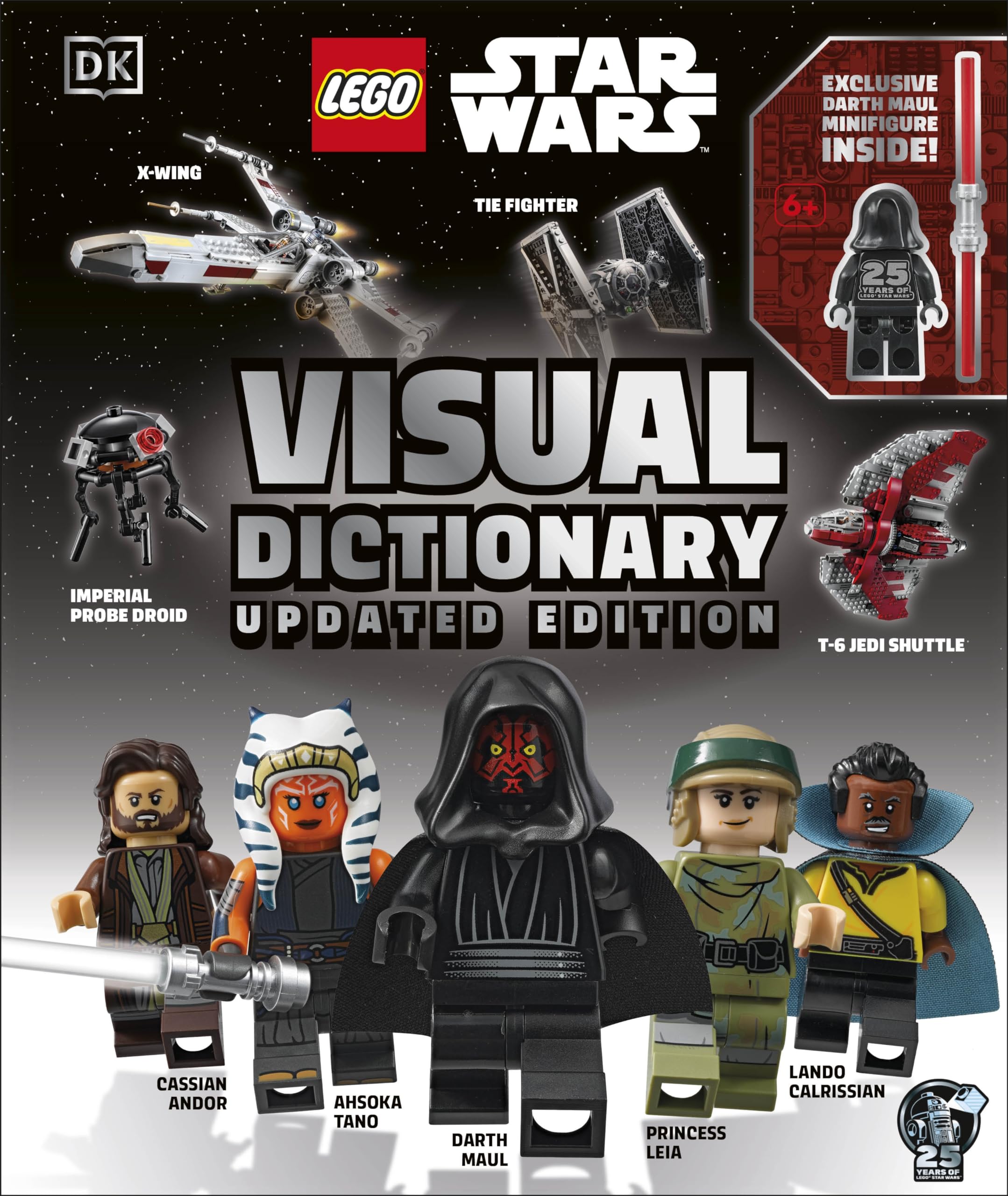 LEGO Star Wars Visual Dictionary Updated Edition: With Exclusive Star Wars Minifigure Hobbies & Crafts