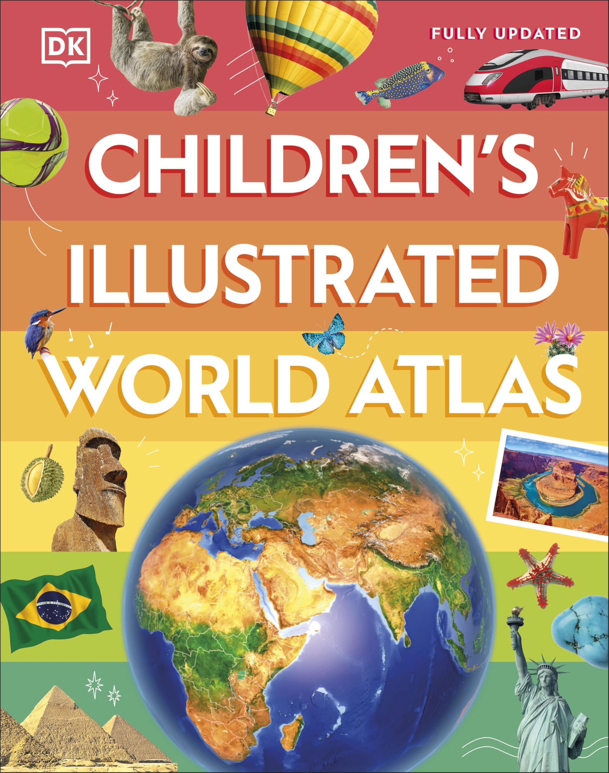 Children's Illustrated World Atlas (DK Children's Illustrated Reference) General education
