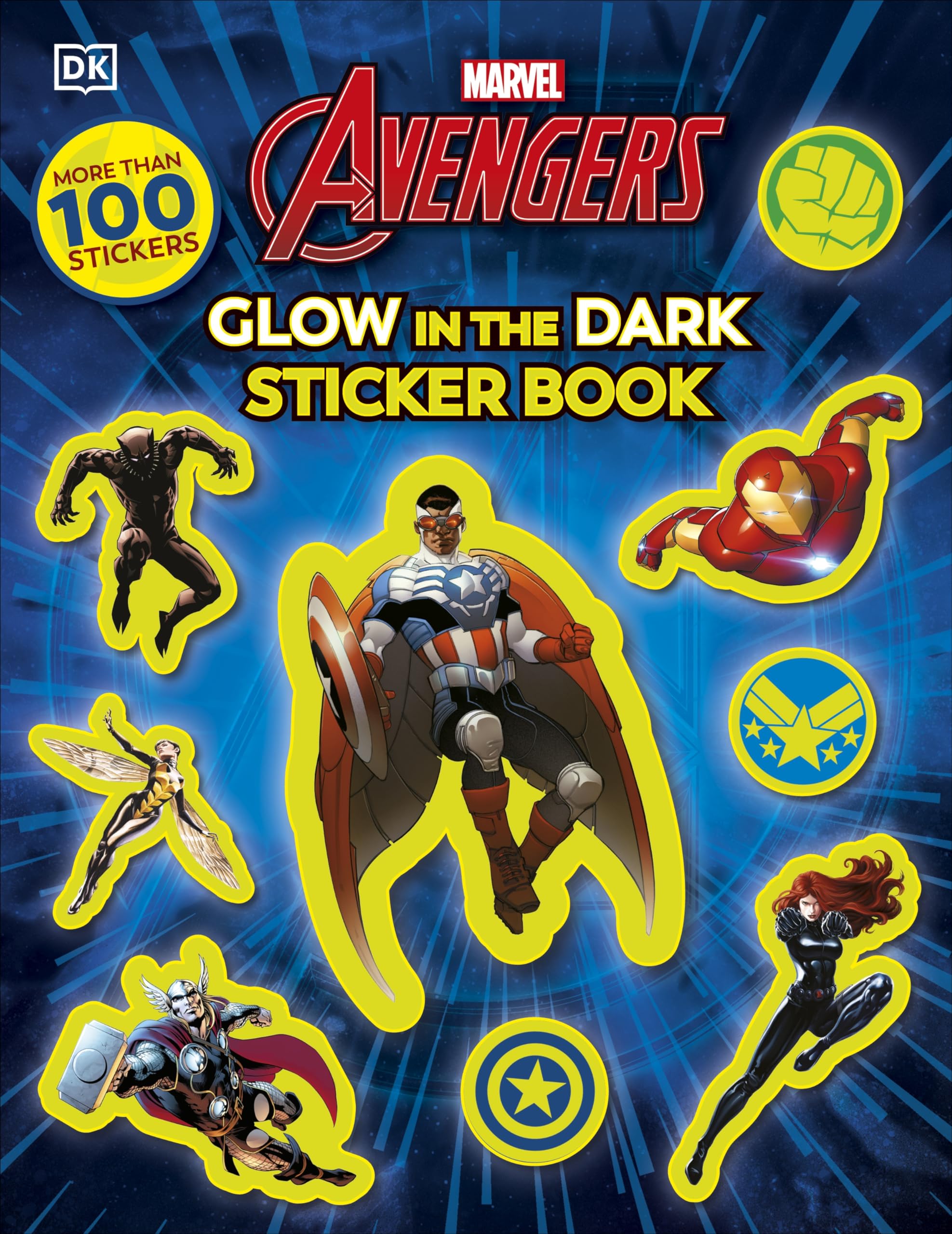 Marvel Avengers Glow in the Dark Sticker Book: With More Than 100 Stickers Manga