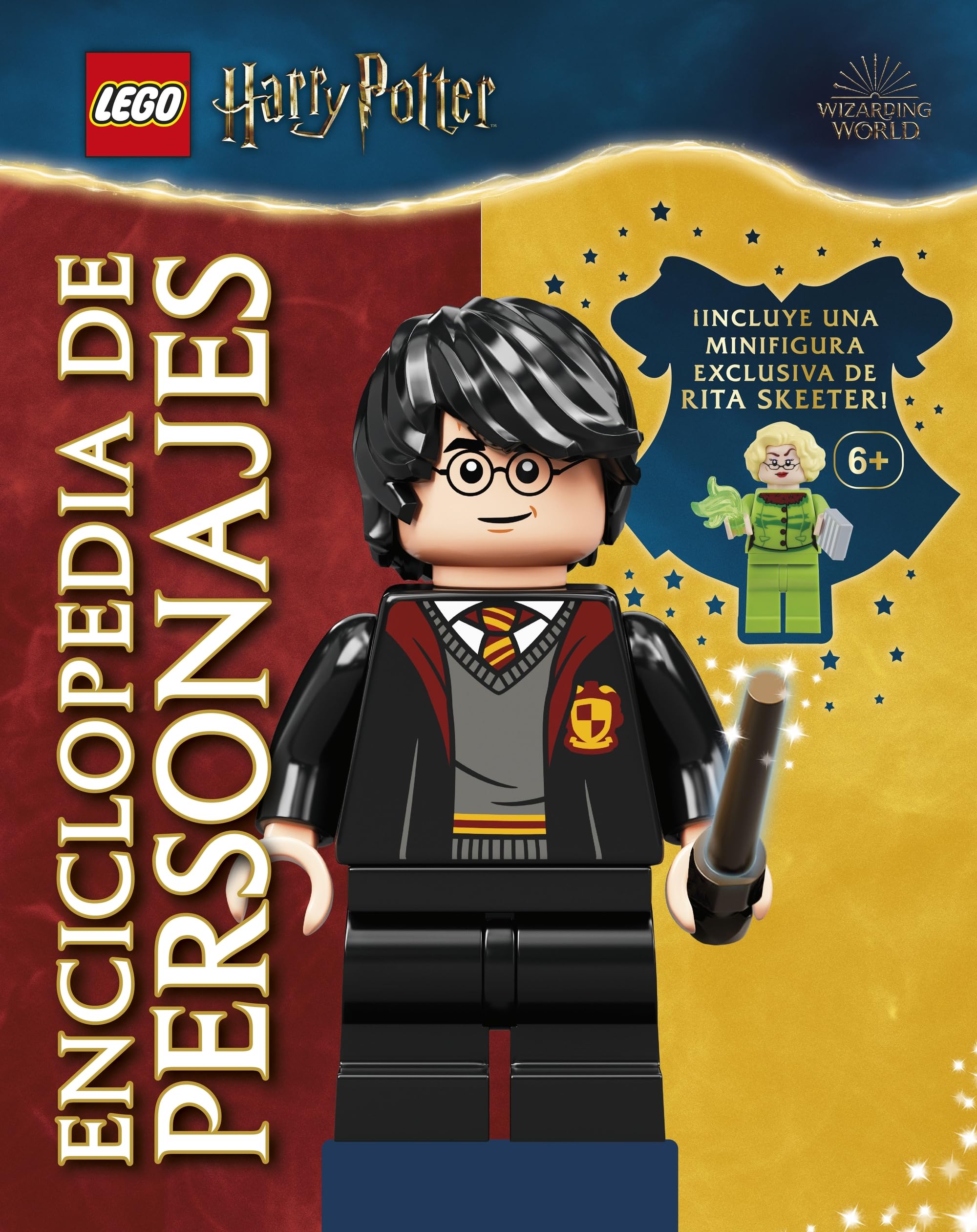 LEGO Harry Potter Enciclopedia de personajes: Incluye una minifigura exclusiva de Rita Skeeter Non-fiction