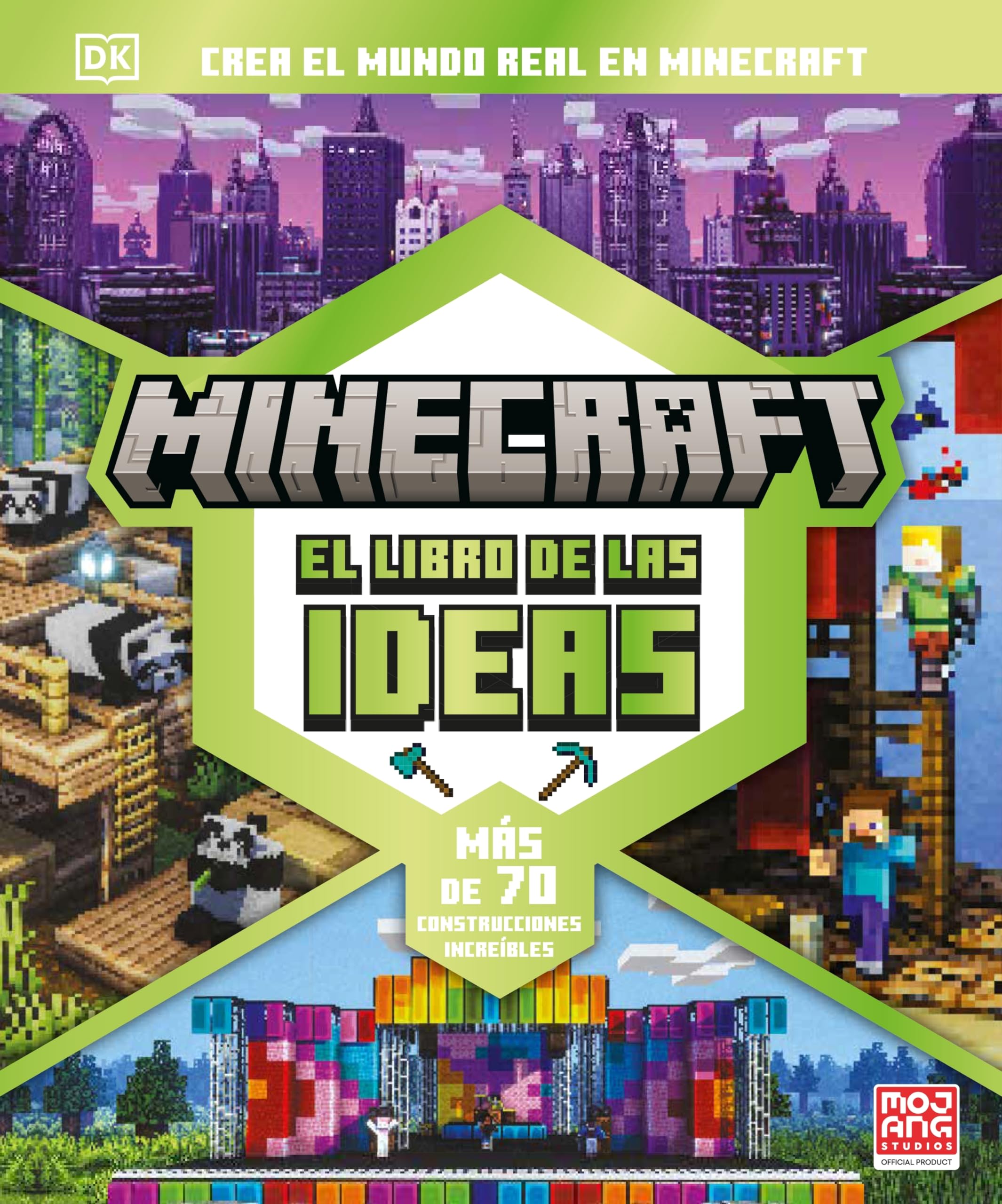 Minecraft: El libro de las ideas: Crea el mundo real en Minecraft. Más de 70 construcciones increíbles book