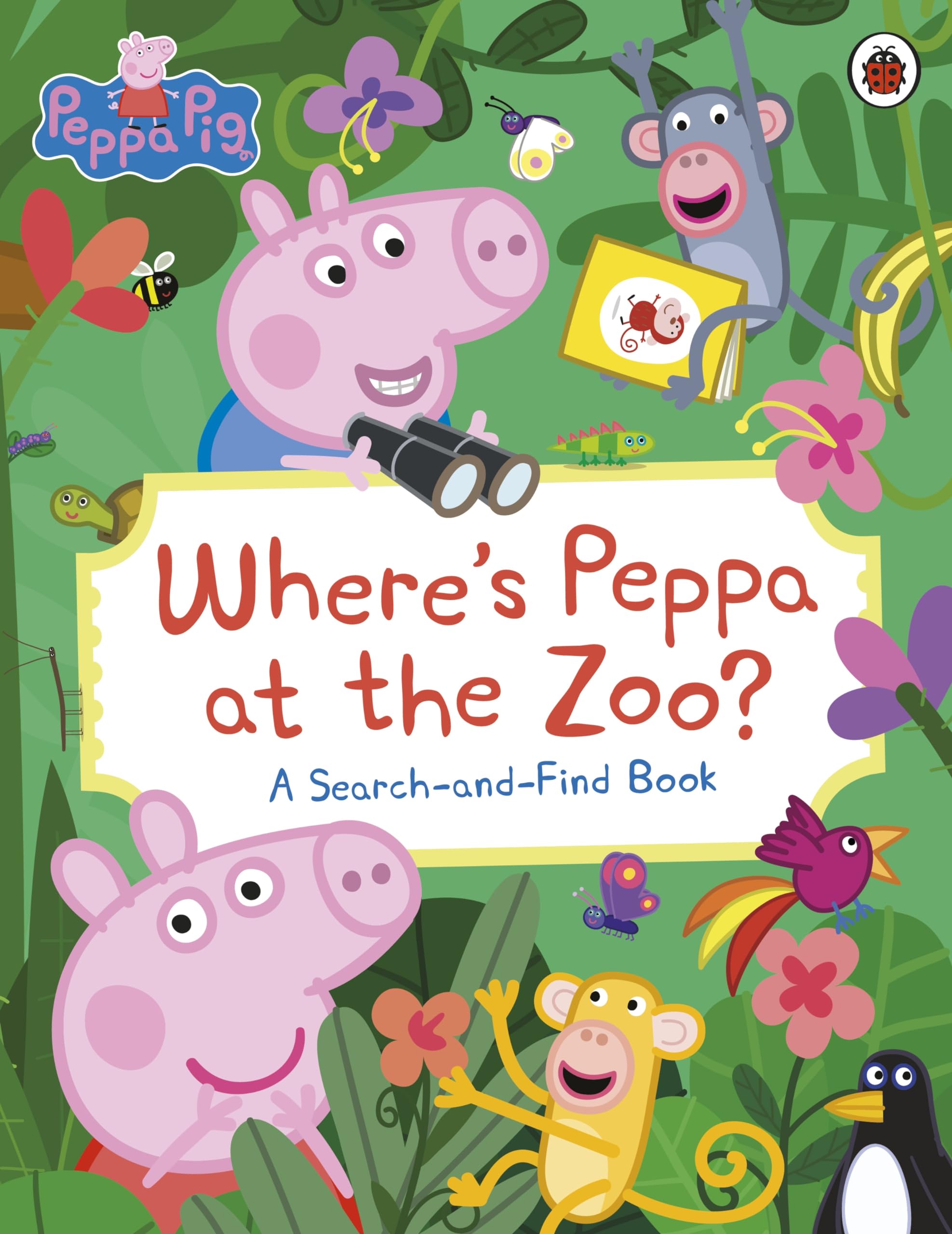 Peppa Pig: Where’s Peppa at the Zoo?: A Search-and-Find Book Novels & Short Stories