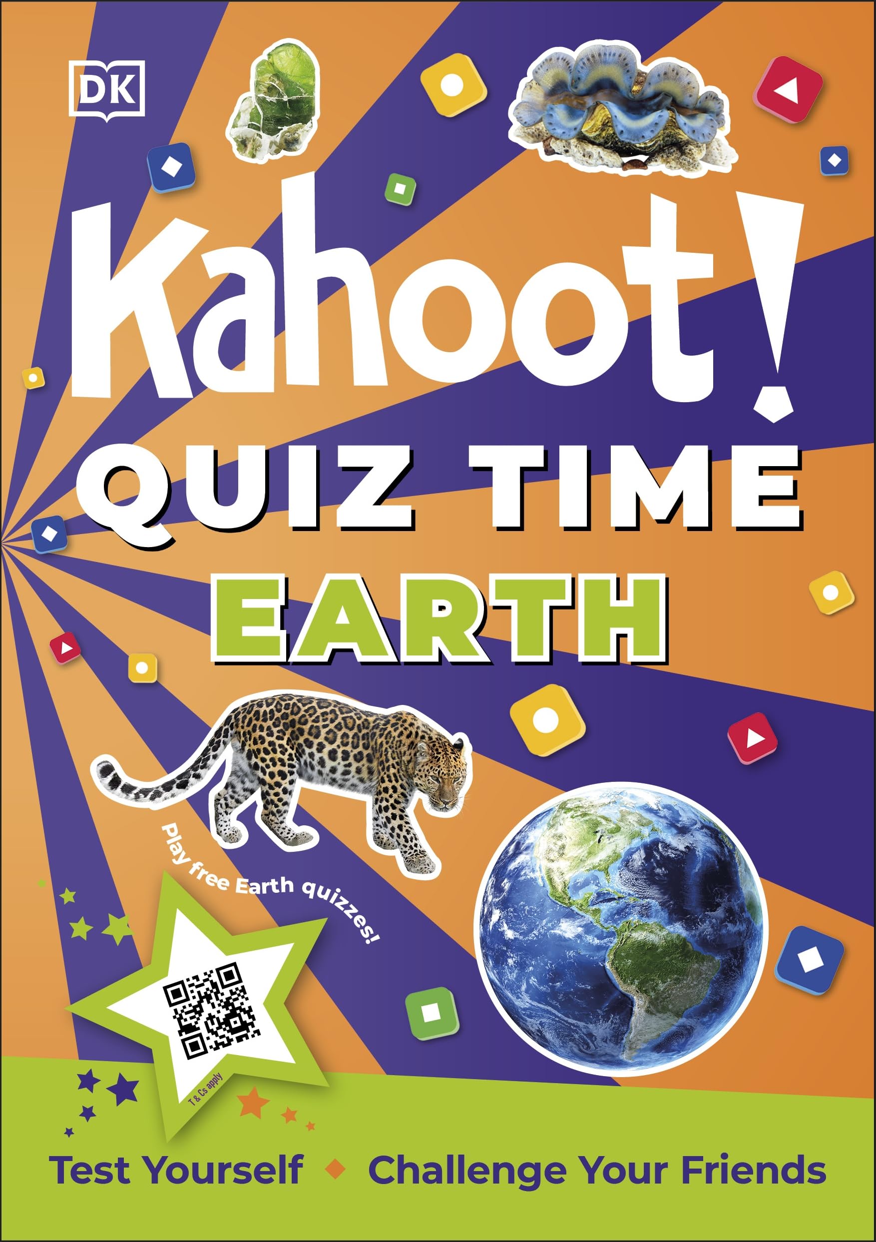 Kahoot! Quiz Time Earth: 250 Trivia Questions (with QR Codes Inside for 150 Interactive Bonus Questions) – Educational Kids Quiz Book Natural Sciences