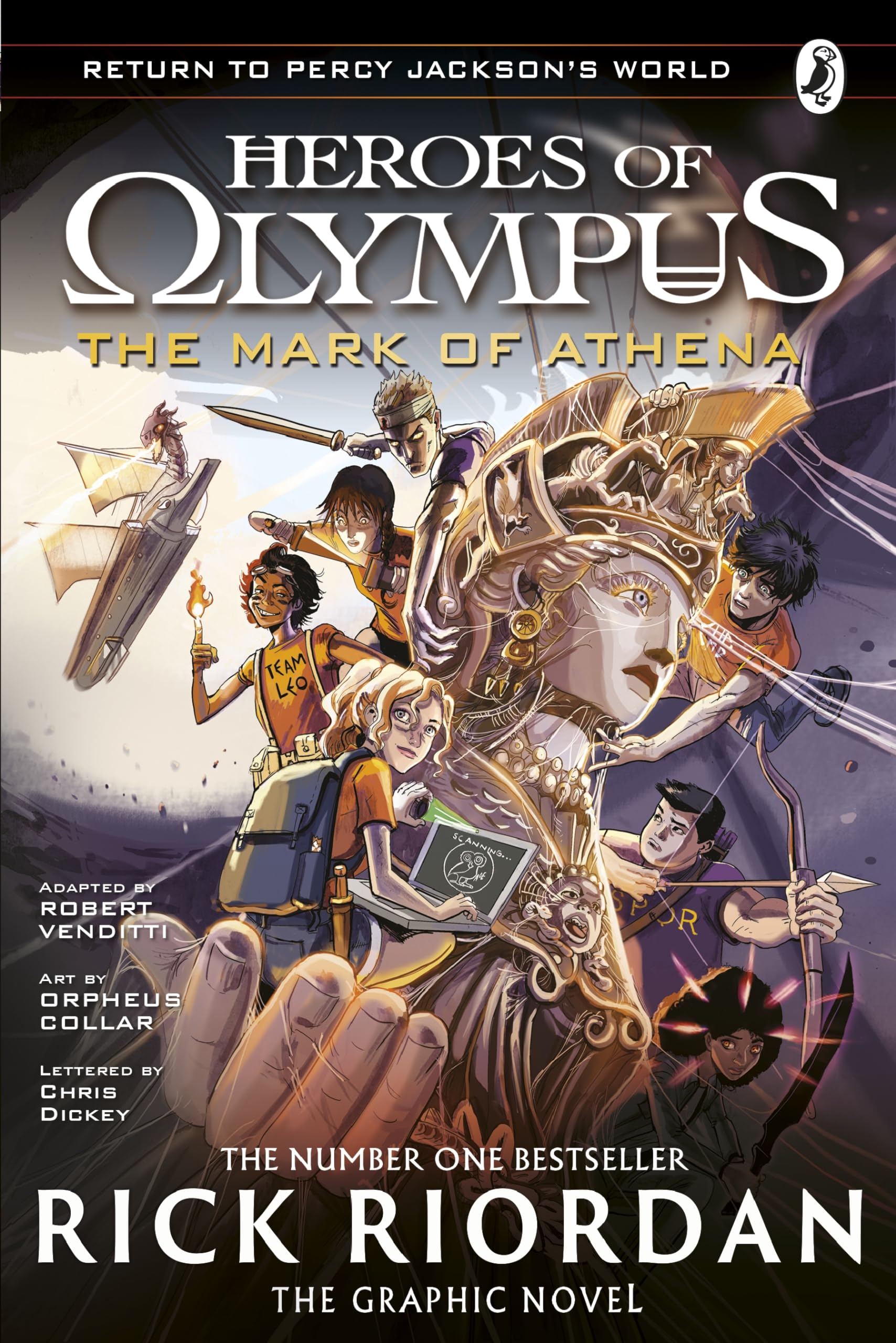 The Mark of Athena: The Graphic Novel (Heroes of Olympus Book 3) Manga