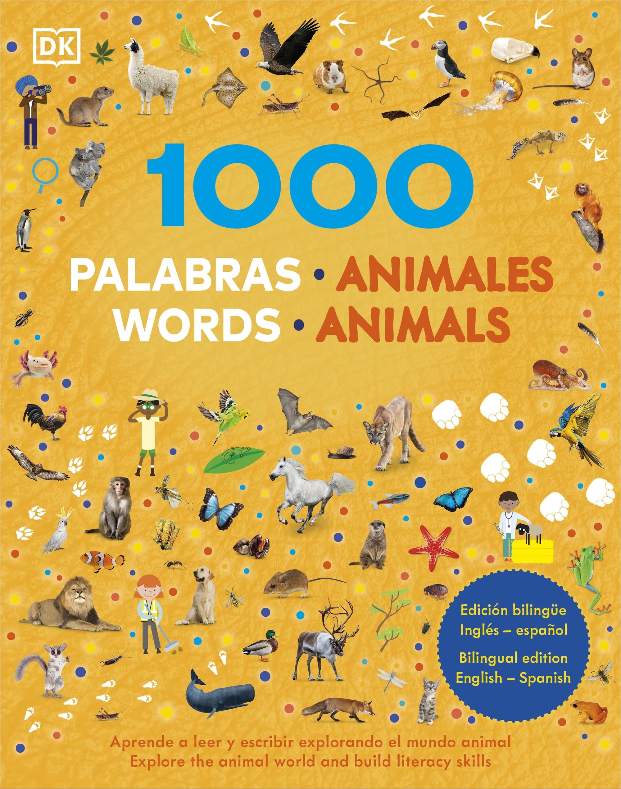 1000 palabras: Animales / 1000 Words: Animals: Aprende vocabulario en inglés y español (Aprender inglés) Non-fiction
