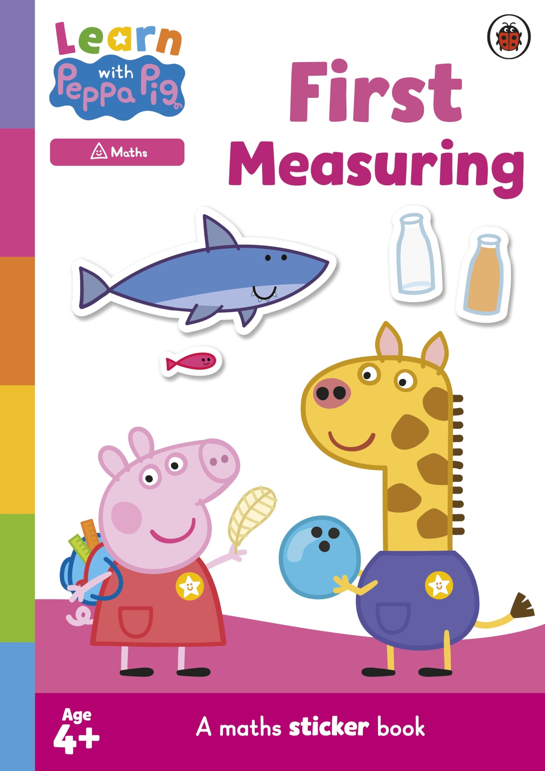 Learn with Peppa: First Measuring sticker activity book Novels & Short Stories