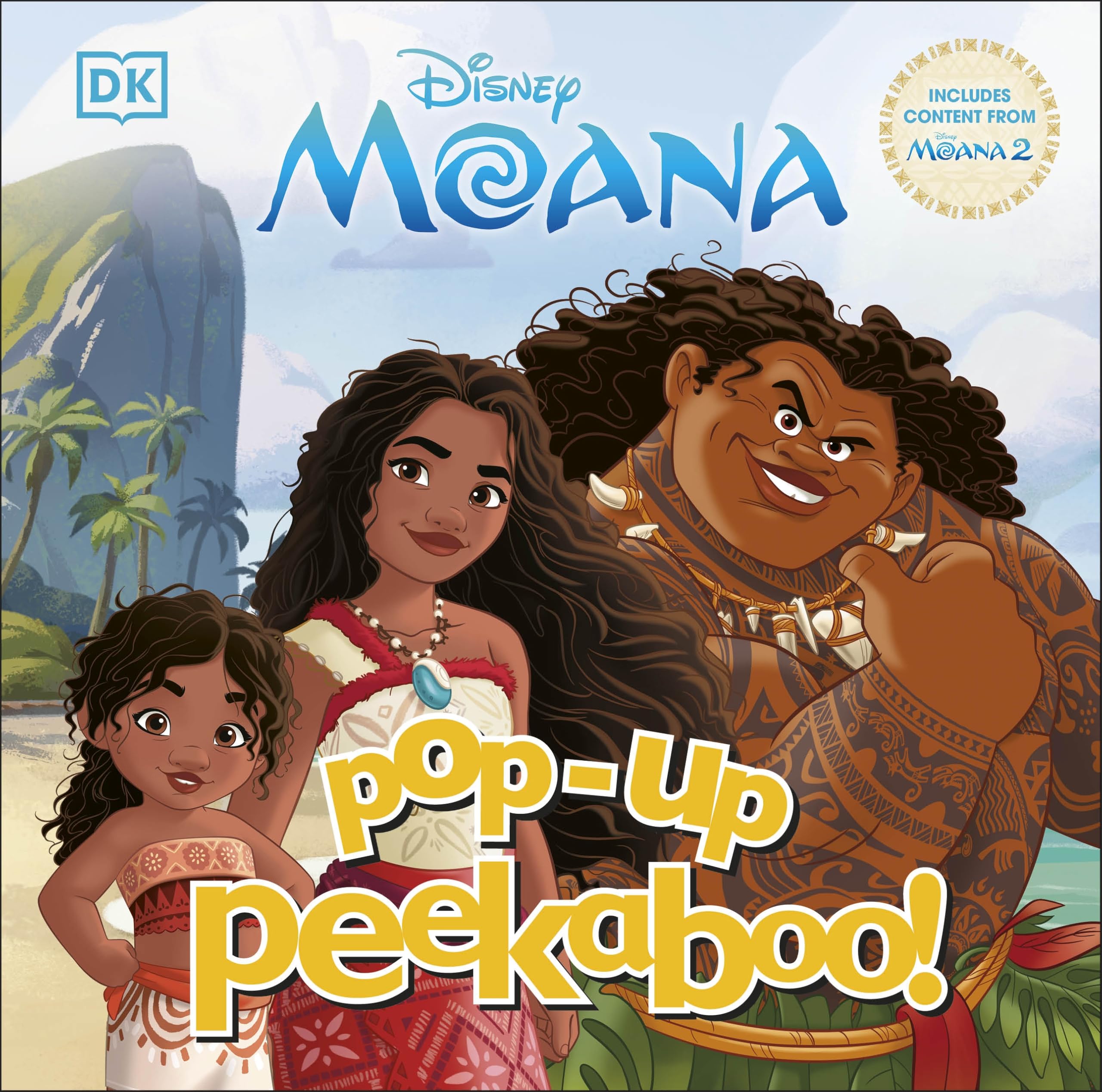 Pop-Up Peekaboo! Disney Moana Parents & Children