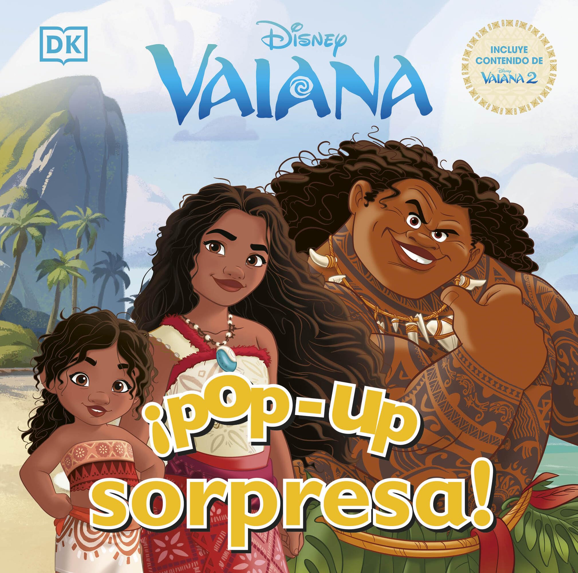 ¡Pop-Up sorpresa! - Disney Vaiana: Cuento con Pop-Ups. Una sorpresa en cada solapa (Cuentos infantiles) Parents & Children